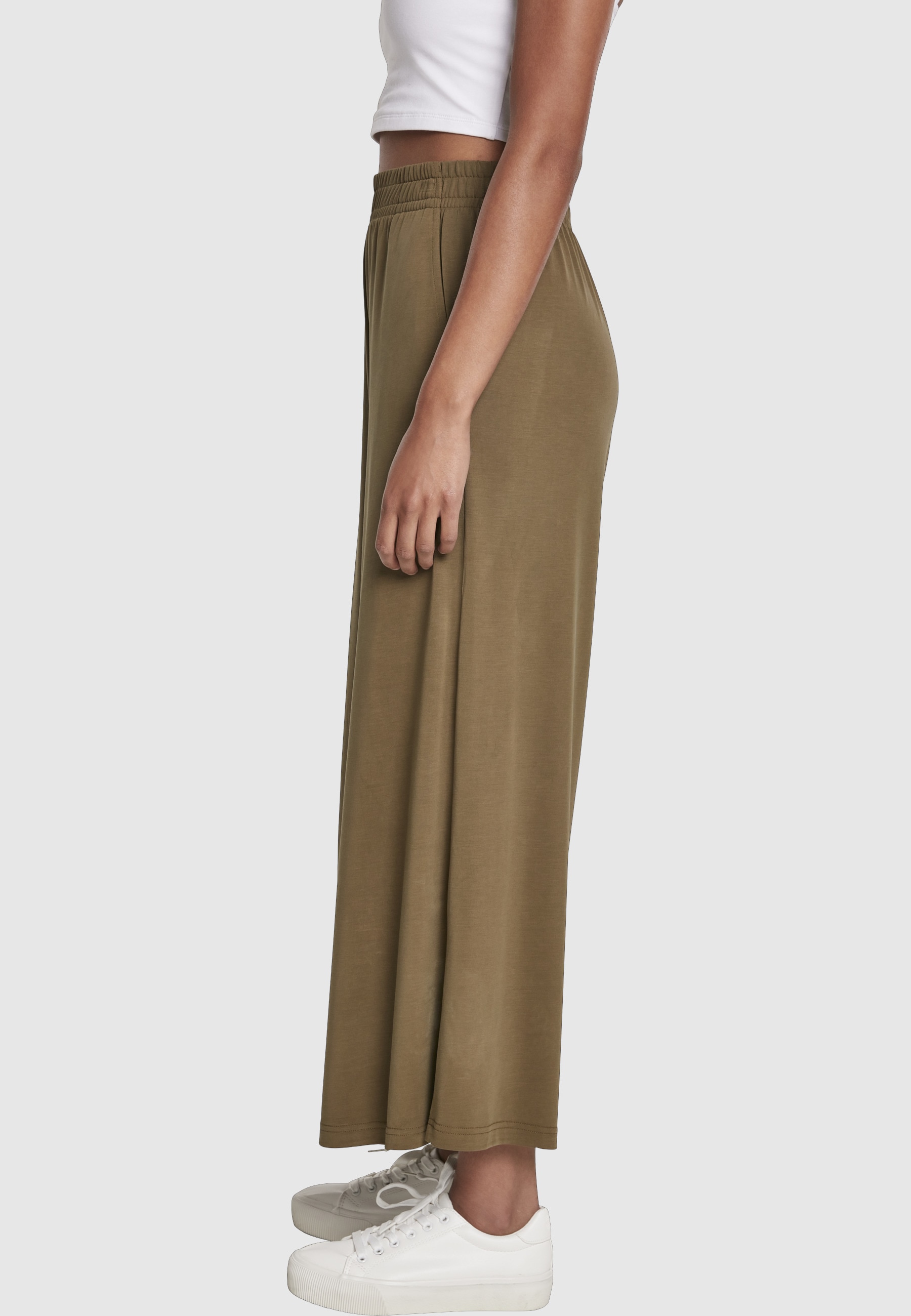 URBAN CLASSICS Stoffhose »Urban Classics Damen Ladies Modal Culotte«