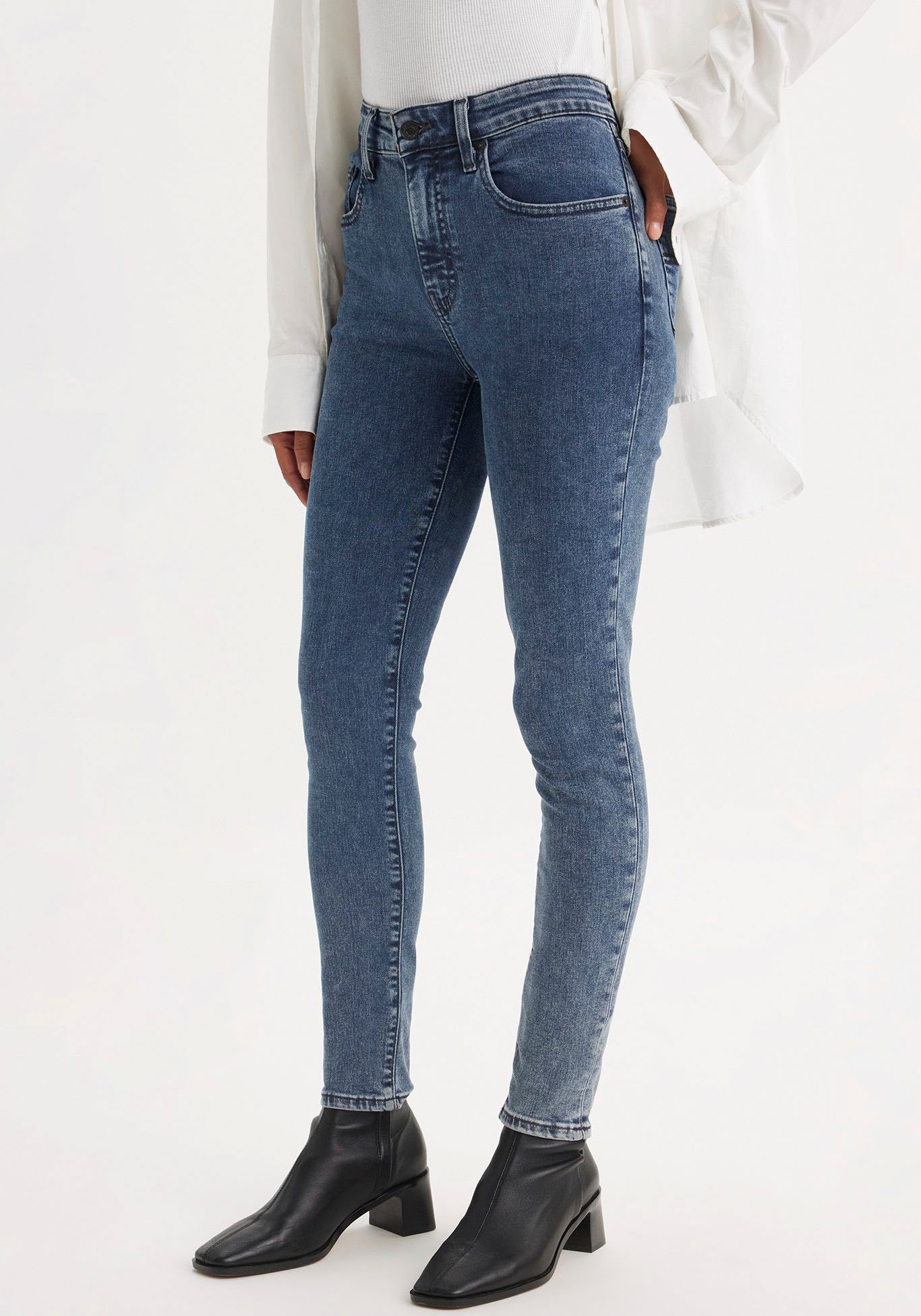 Levis Skinny-fit-Jeans "721 High rise skinny", mit hohem Bund günstig online kaufen