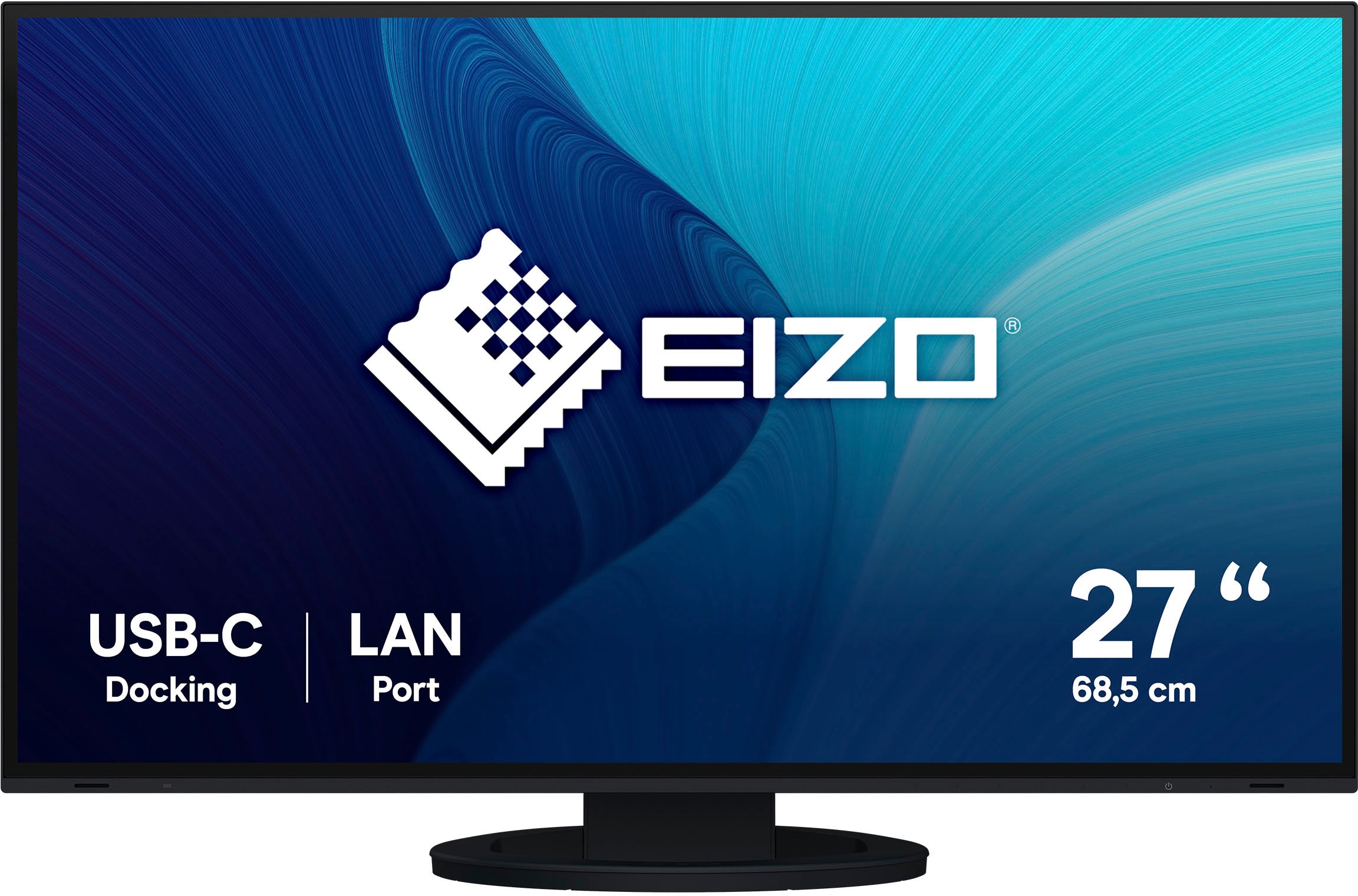 EIZO LED-Monitor "FlexScan EV2795", B:61,14cm H:35,7cm T:5,6cm, schwarz, Monitore