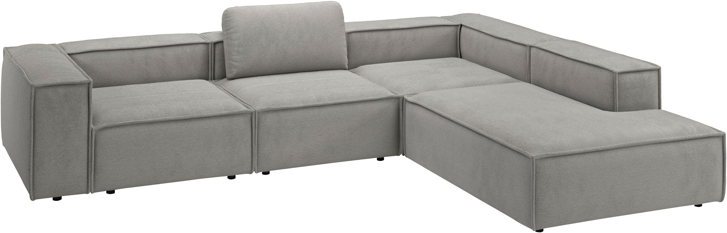 Places of Style Ecksofa »Watertown moderne L-Form«, Breite 311 cm