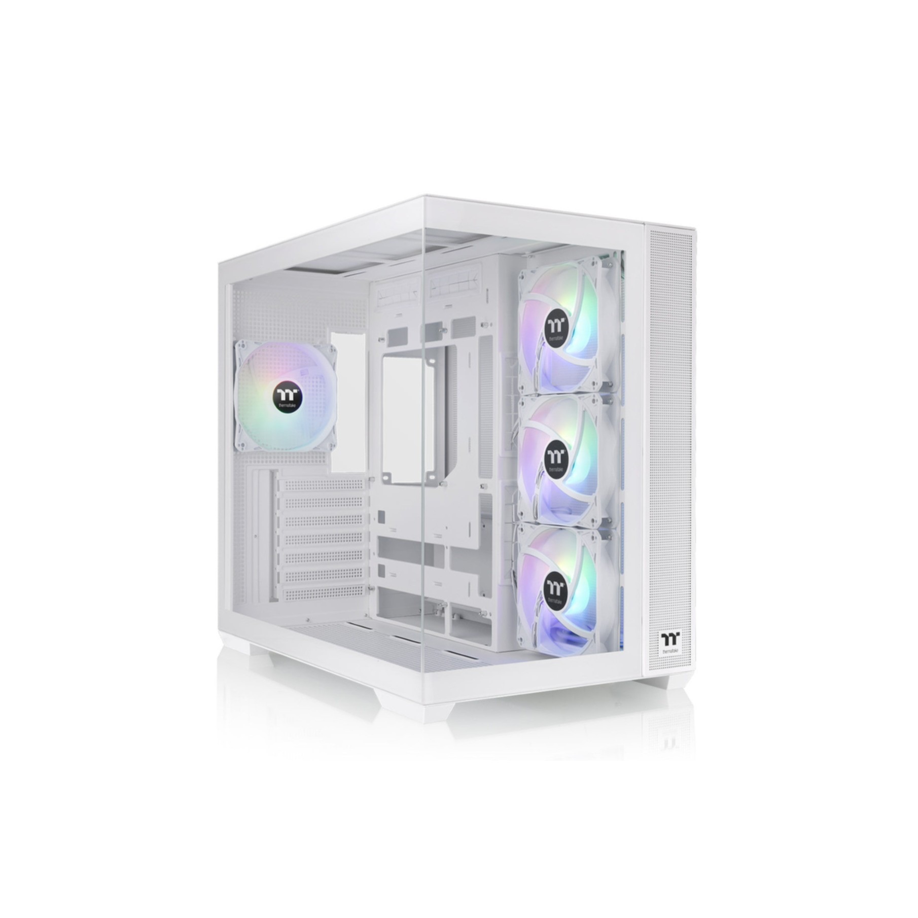 Thermaltake PC-Gehäuse »View 380 TG ARGB Snow«