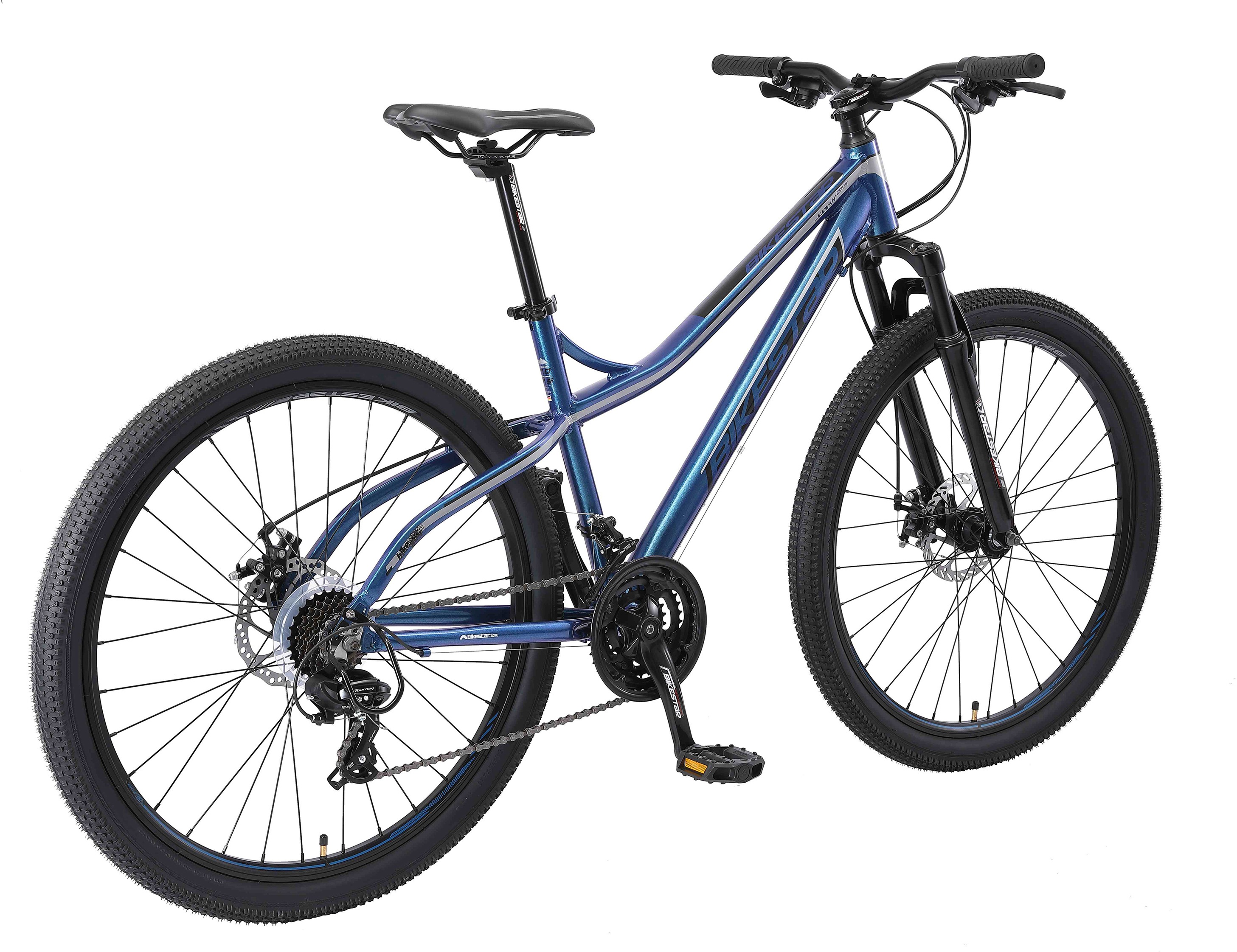 Thumbnail - Bikestar Mountainbike 21 Gang Shimano RD-TY300 Schaltwerk Kettenschaltung für Damen und Herren, Kettenschaltung