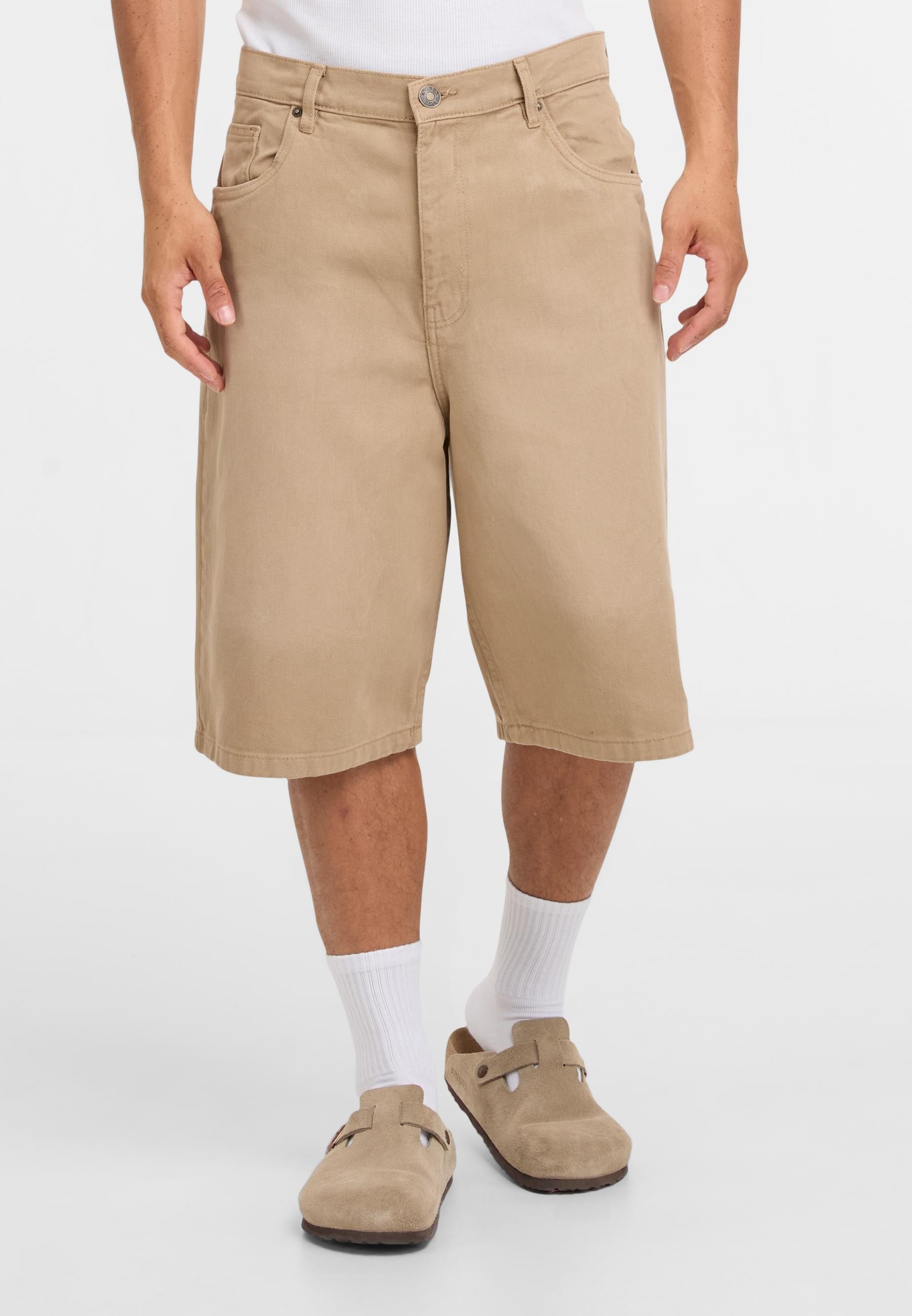 URBAN CLASSICS Shorts »Urban Classics Herren 90's Heavy Denim Shorts«, (1 tlg.)