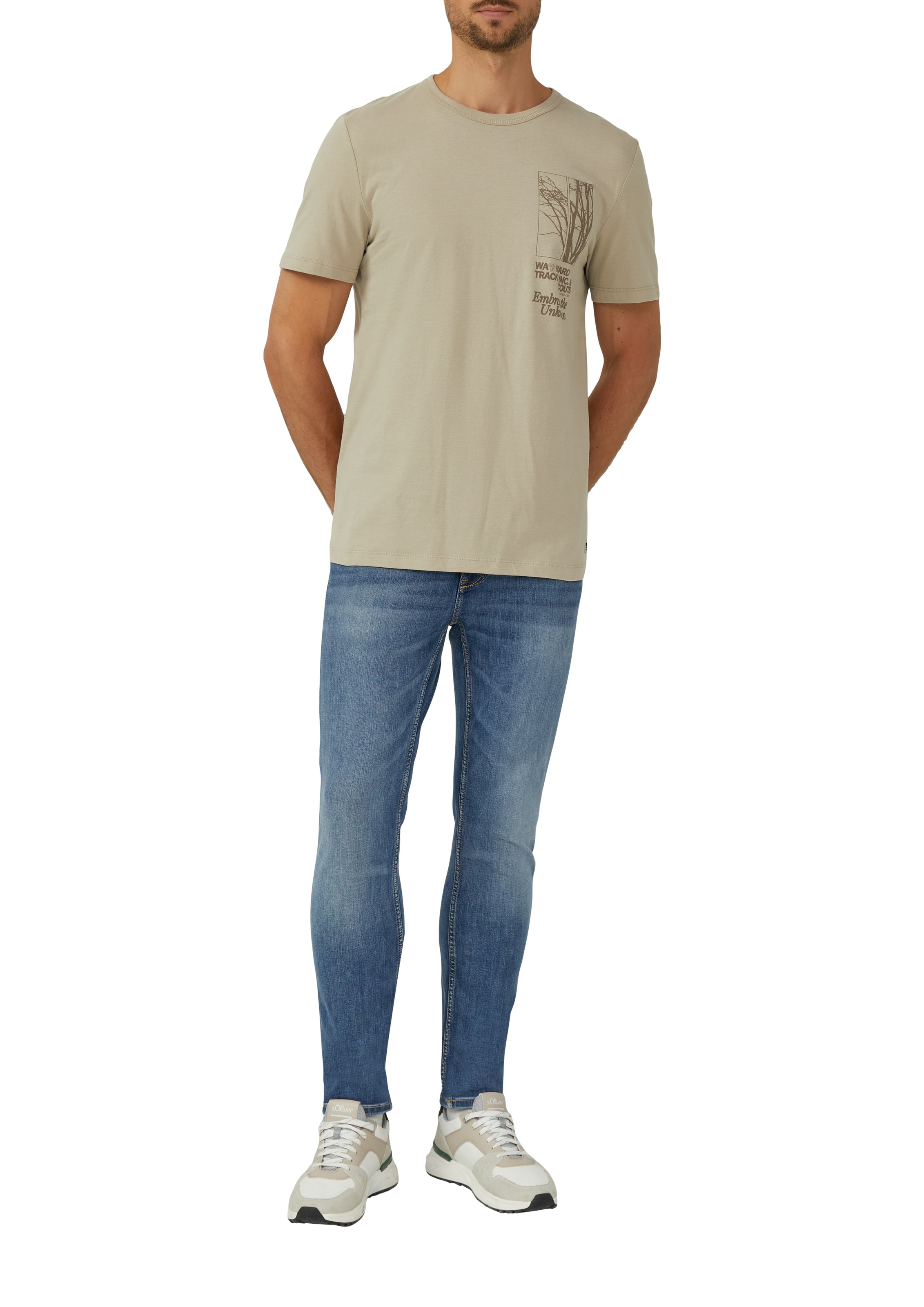 s.Oliver T-Shirt, mit Print günstig online kaufen