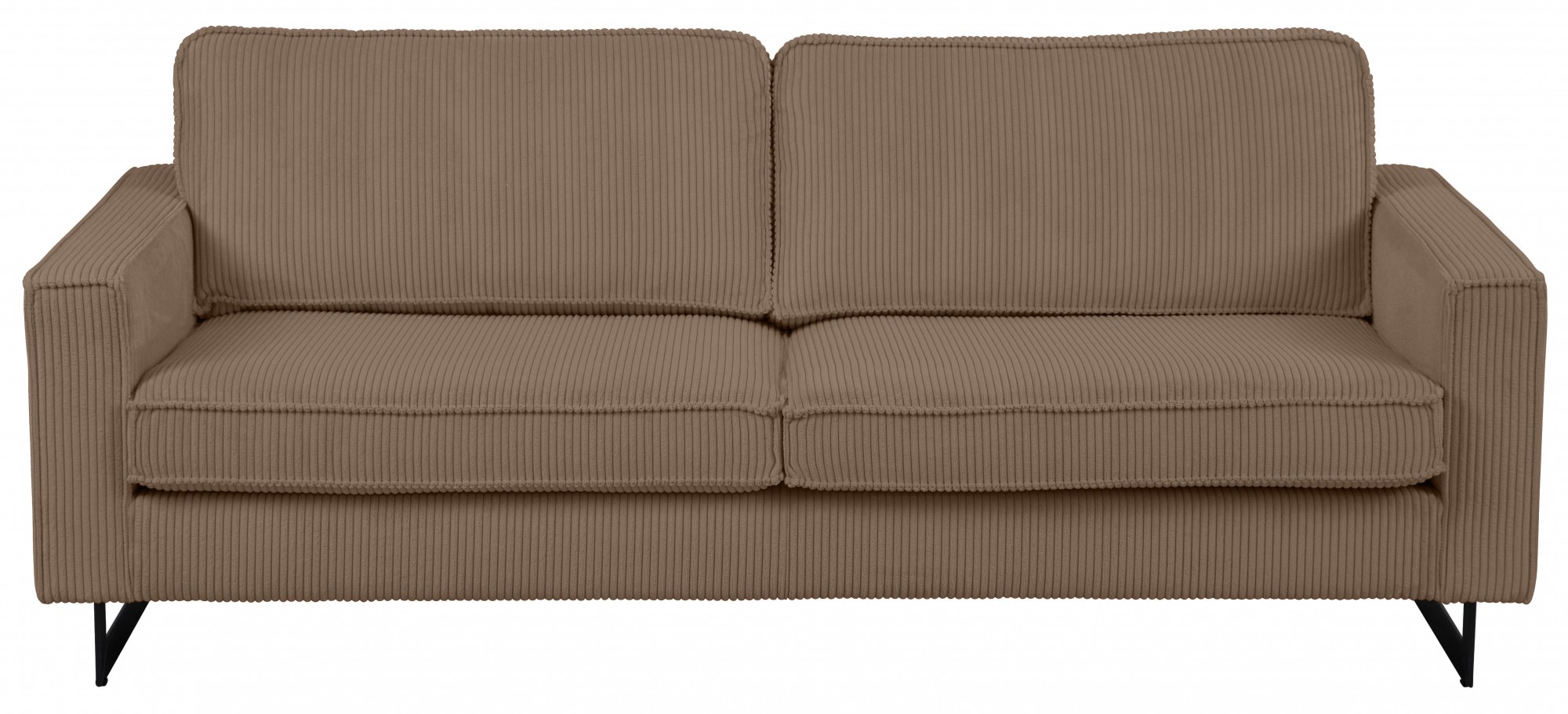 Home affaire 3-Sitzer "Maxi-Ausführung Pinto, 236 cm, Cord, Chenille, Leder günstig online kaufen