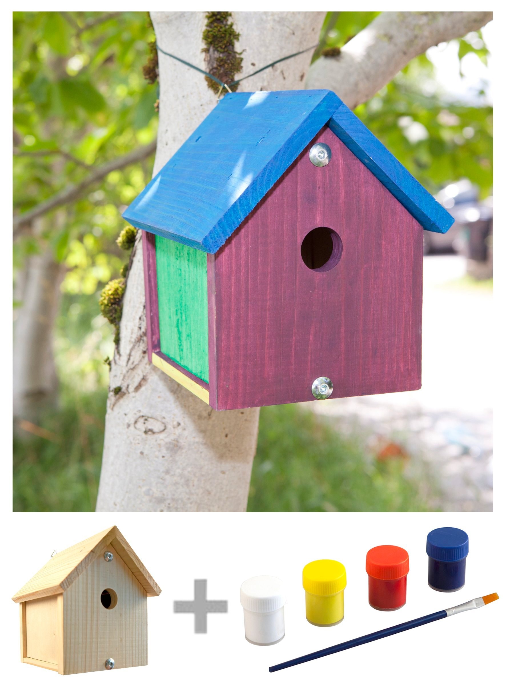 Windhager Nistkasten "Bausatz Robin" BxTxH: 16,2x12,4x22,5 cm günstig online kaufen