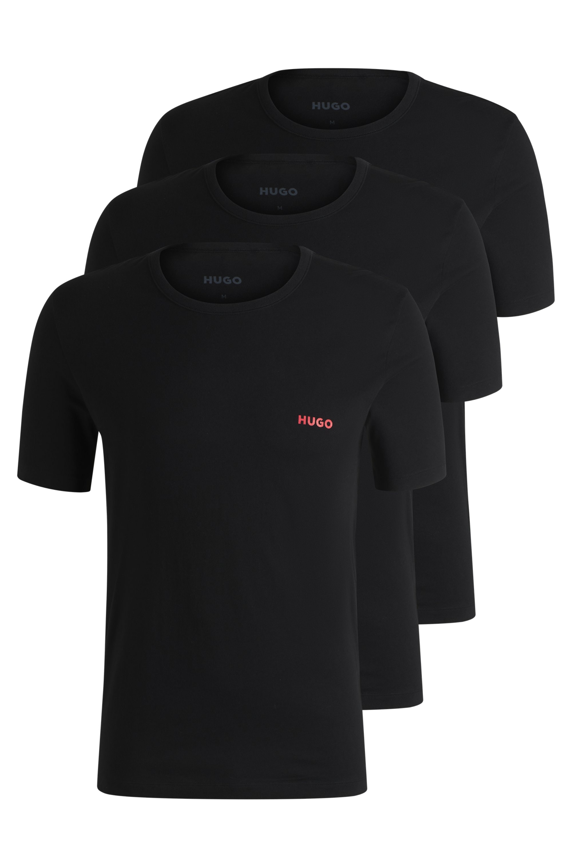 HUGO Underwear T-Shirt »RN TRIPLET P«, (3 tlg.)