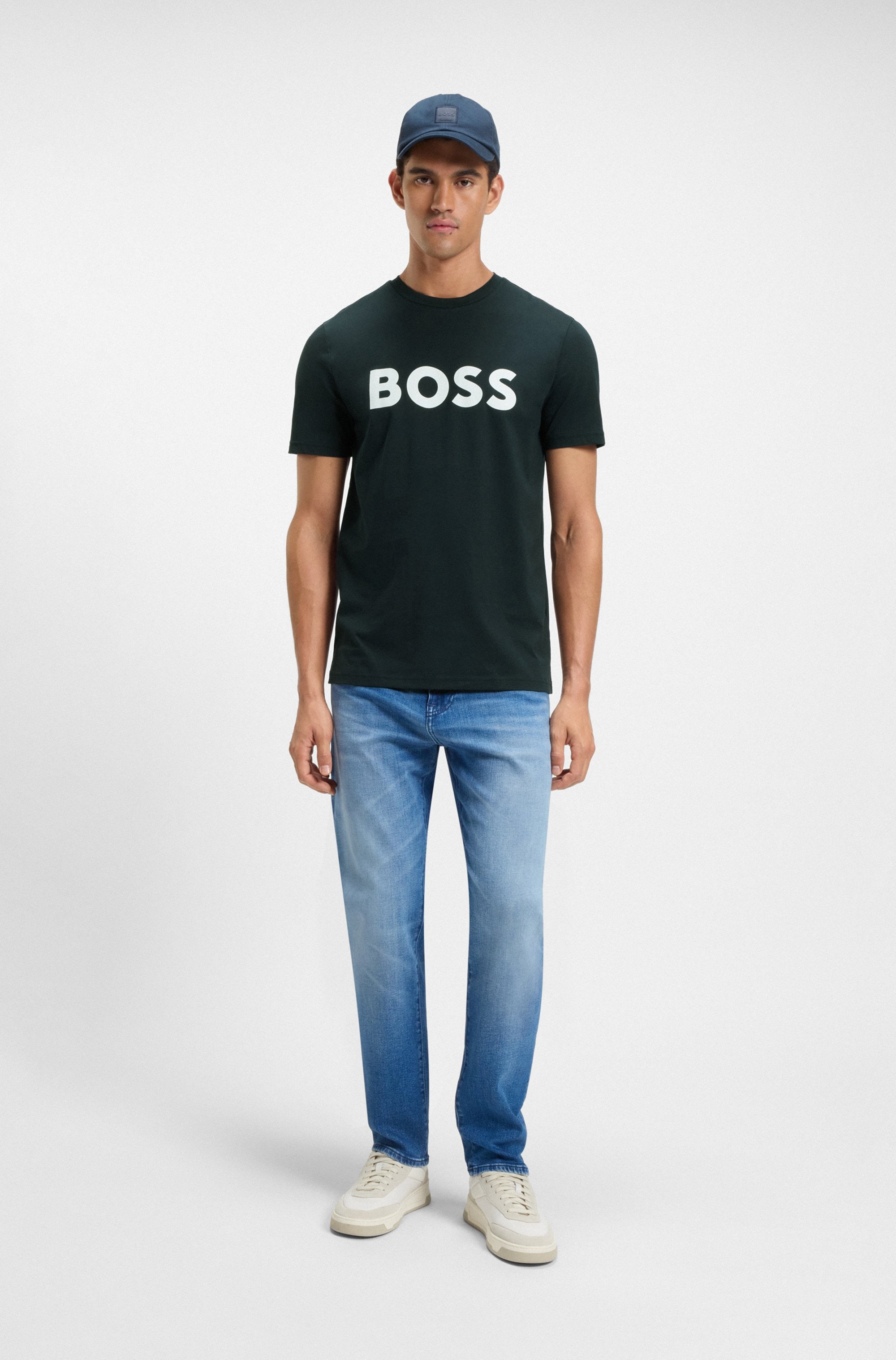 BOSS ORANGE T-Shirt »Thinking«, (1 tlg.), mit Logodruck