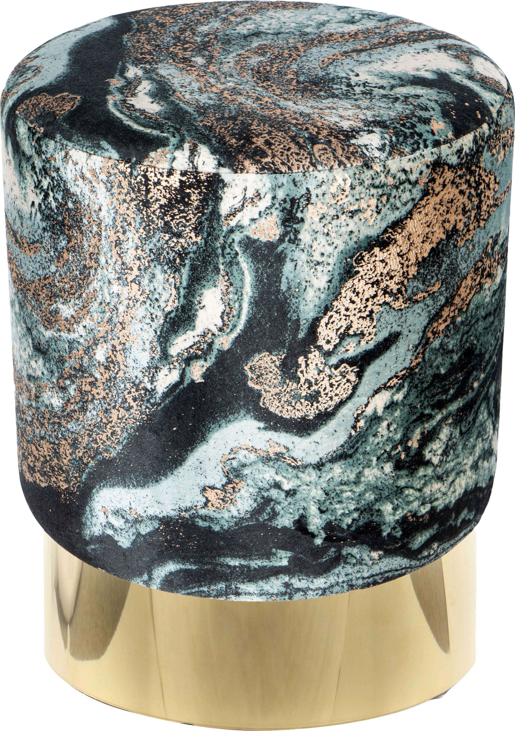 Kayoom Sitzhocker "Hocker Gipsy 325, stilvoller Sitzhocker, runde Form, sti günstig online kaufen