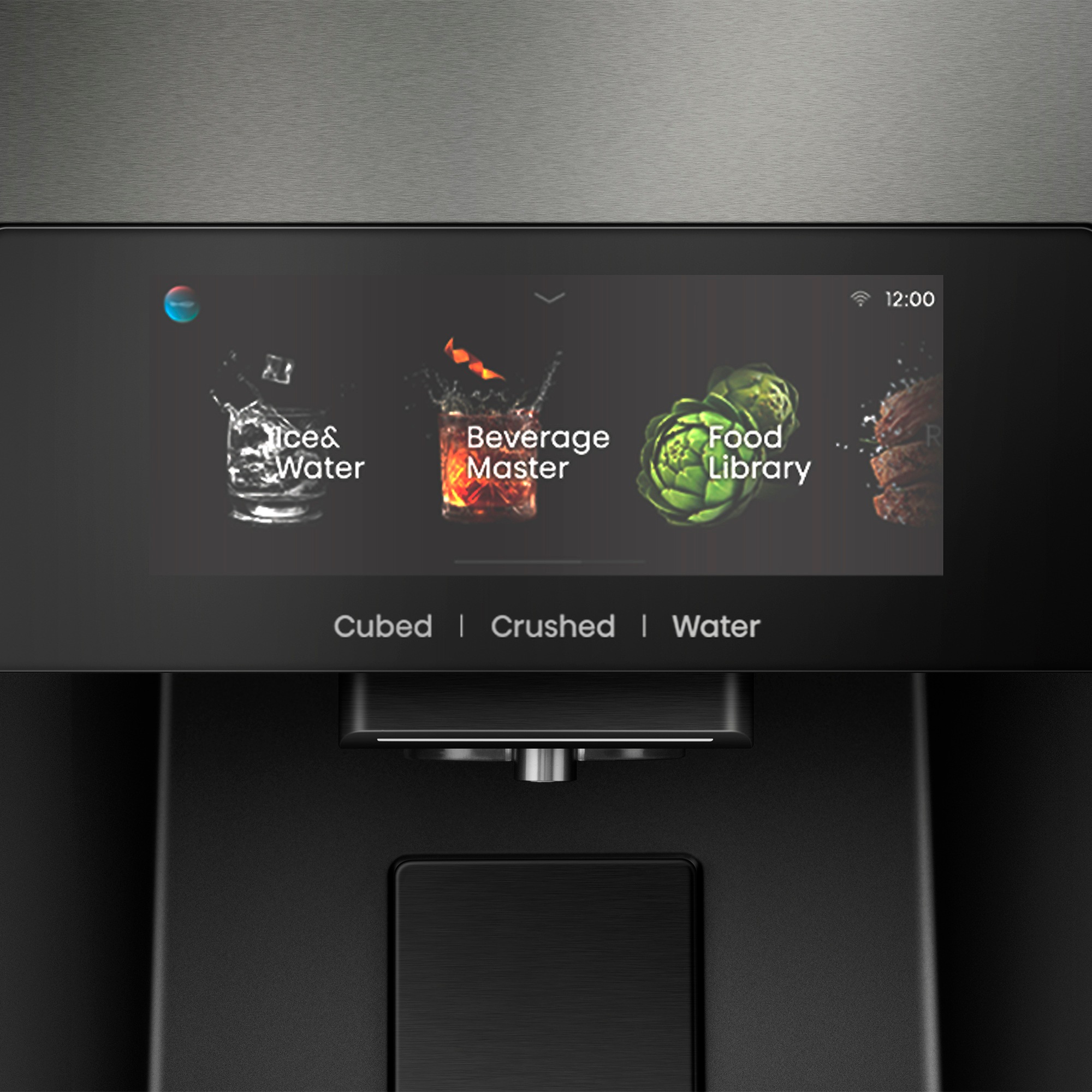 Hisense Multi Door »RQ600P7SKE« 179 cm hoch 91,4 cm breit PureViewDoor - immer sehen was im Kühlschrank ist