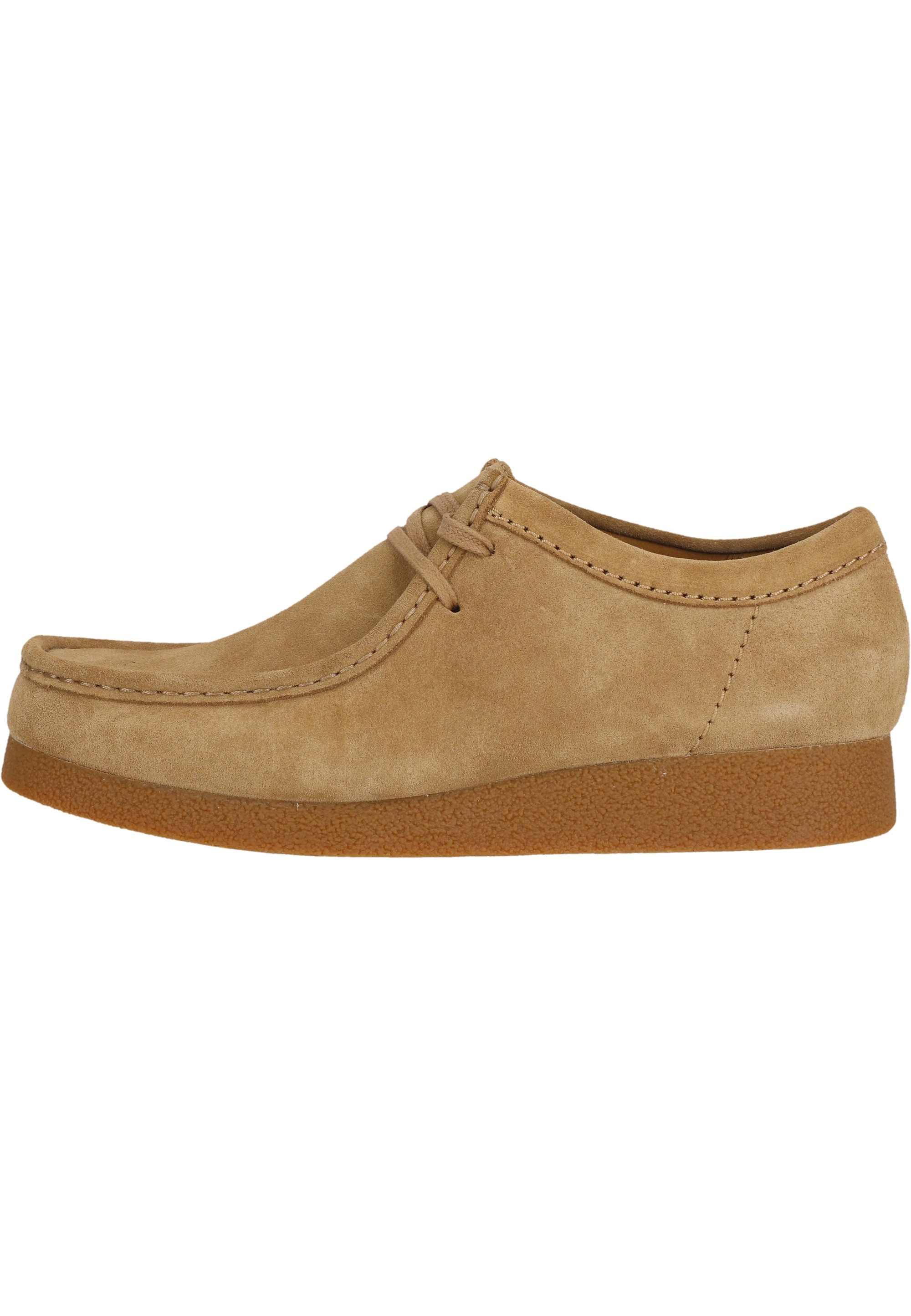 Clarks Schnürschuh »Wallabee«, mit charakteristischer Kieselkrepp-Sohle