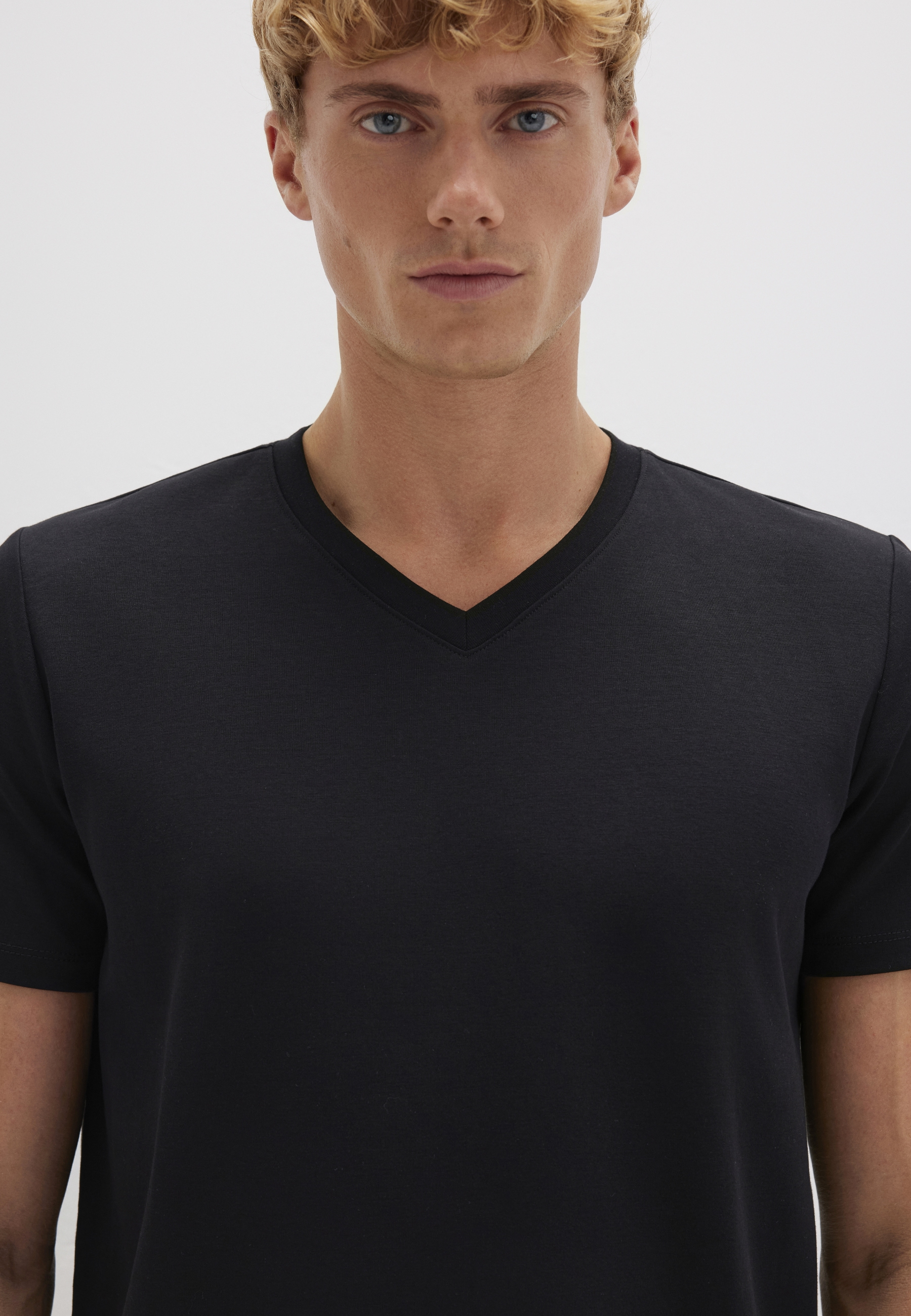 Mavi T-Shirt »V NECK TEE«, V-Neck T-Shirt