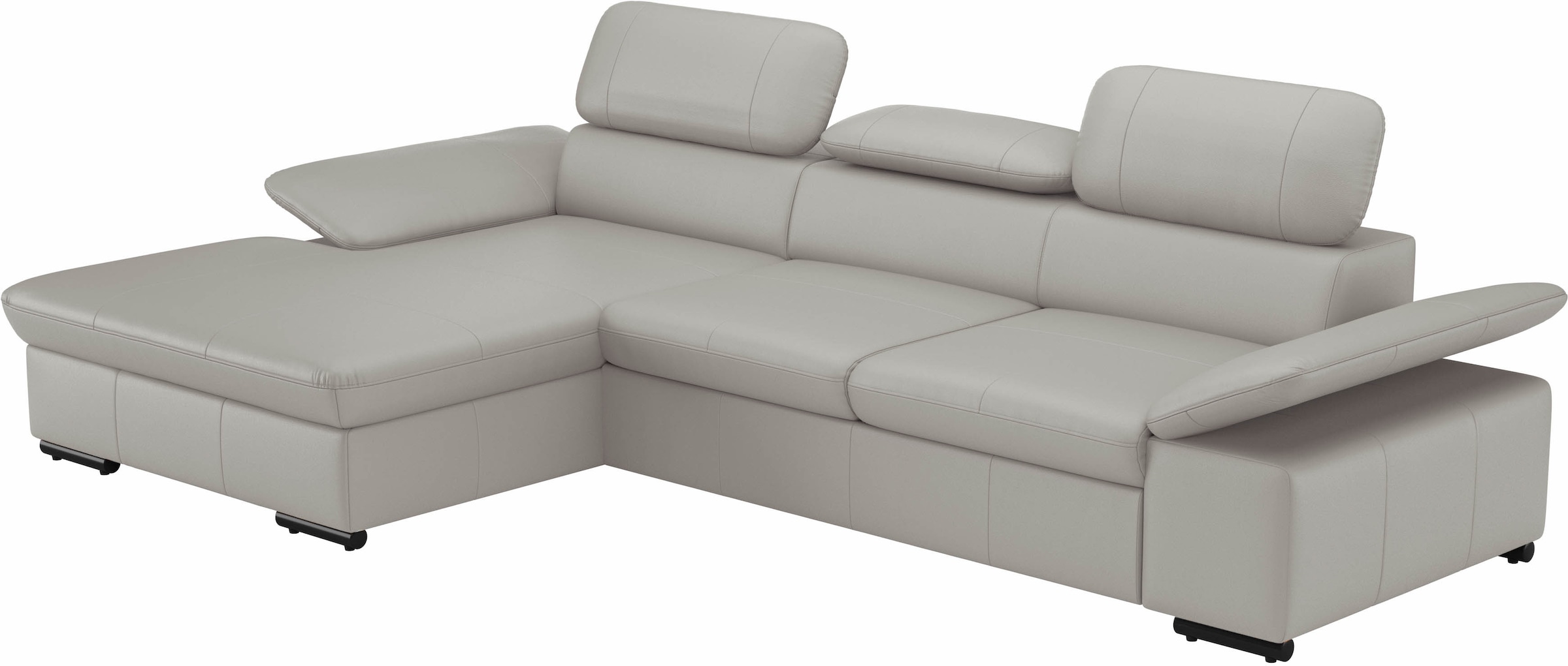 sit&more Ecksofa »Alcudia L-Form«, wahlweise mit Bettfunktion