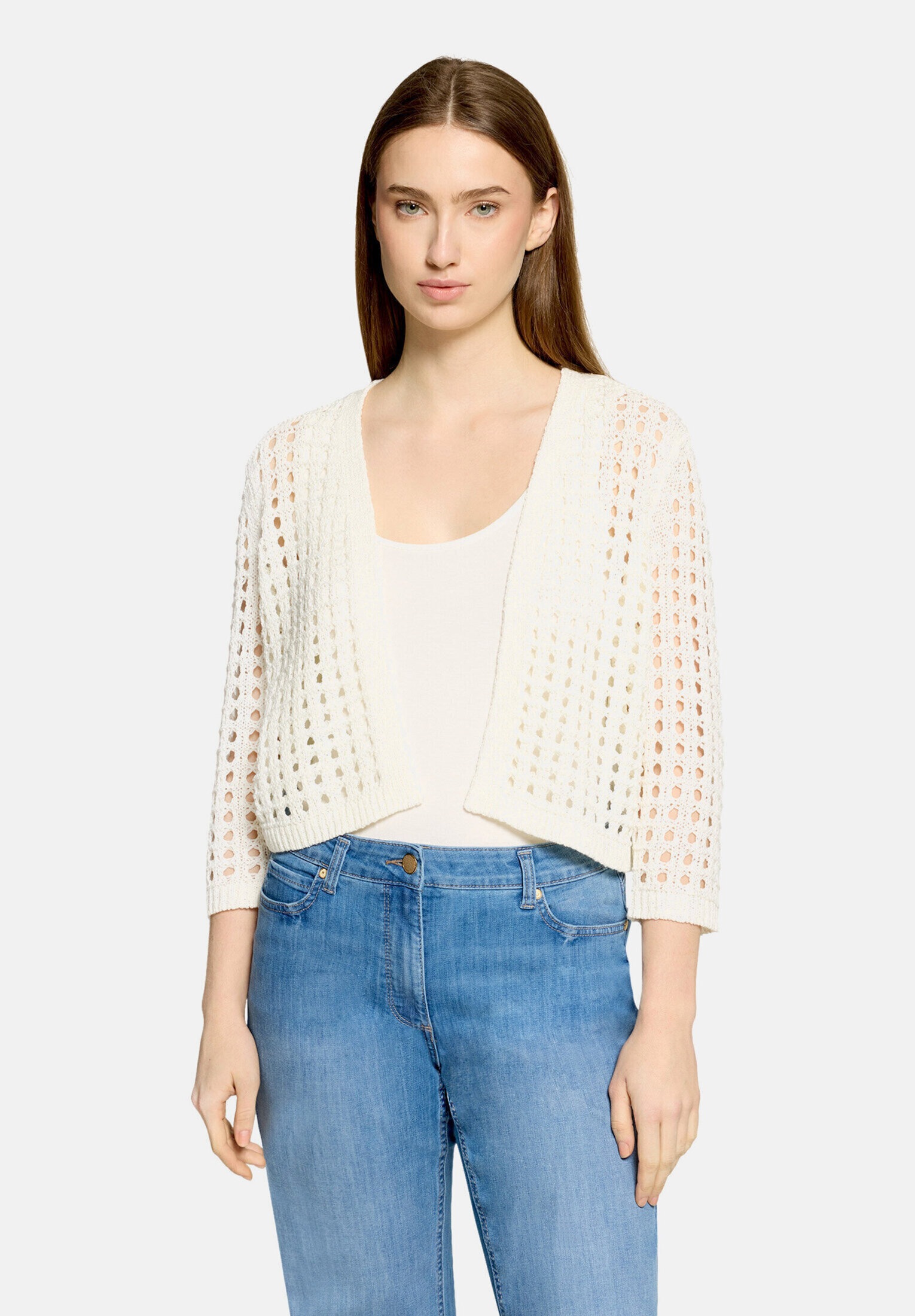 Betty Barclay Strickjacke »Damen mit Effektgarn« 1 tlg.