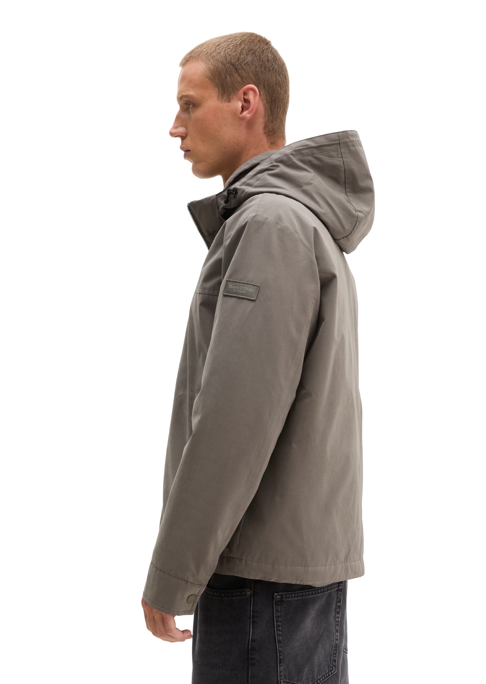 Marc O'Polo Outdoorjacke »mit abnehmbarer Kapuze«