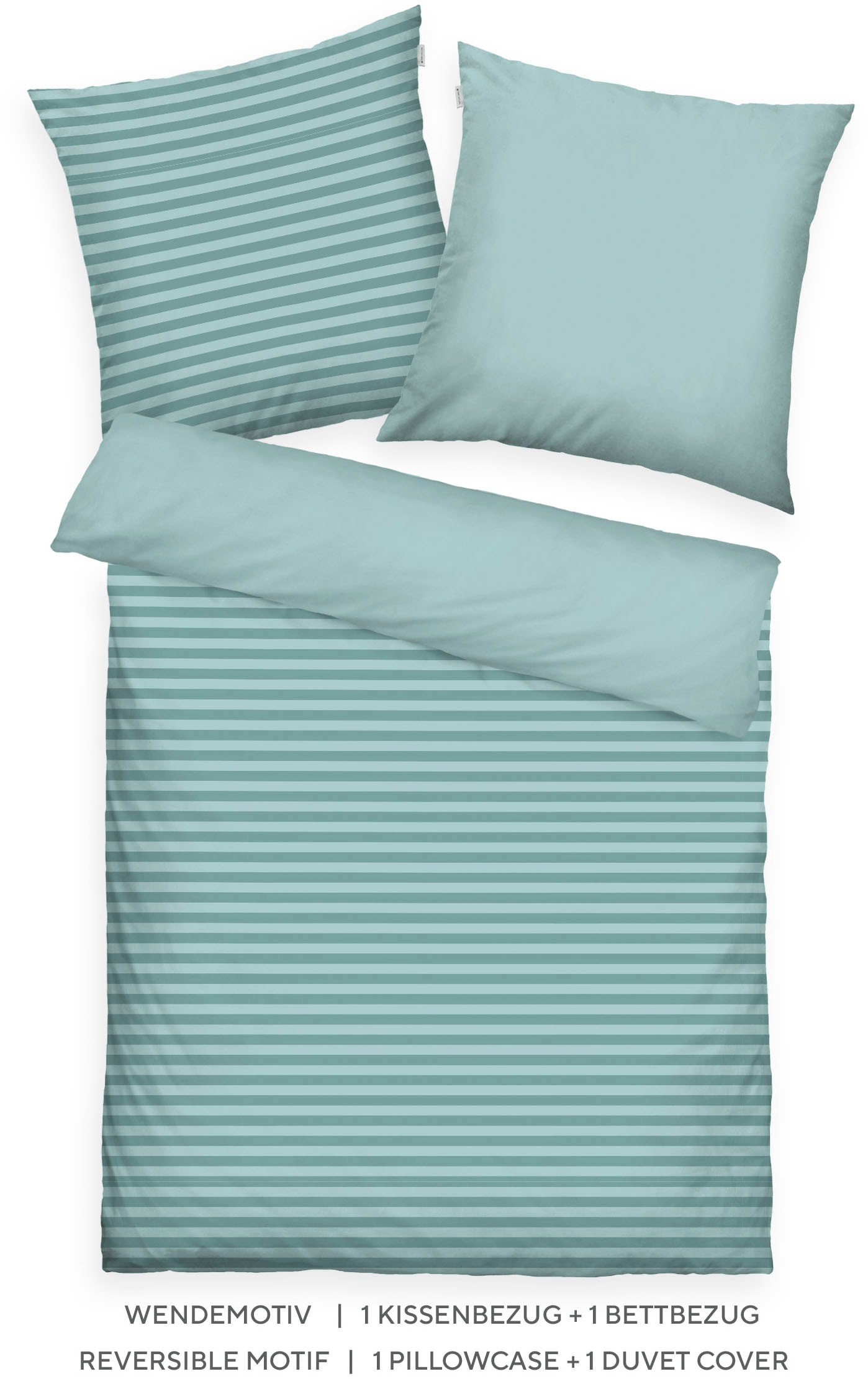 TOM TAILOR HOME Bettwäsche "MEDIUM STRIPES in Gr. 135x200cm, 155x220cm oder günstig online kaufen