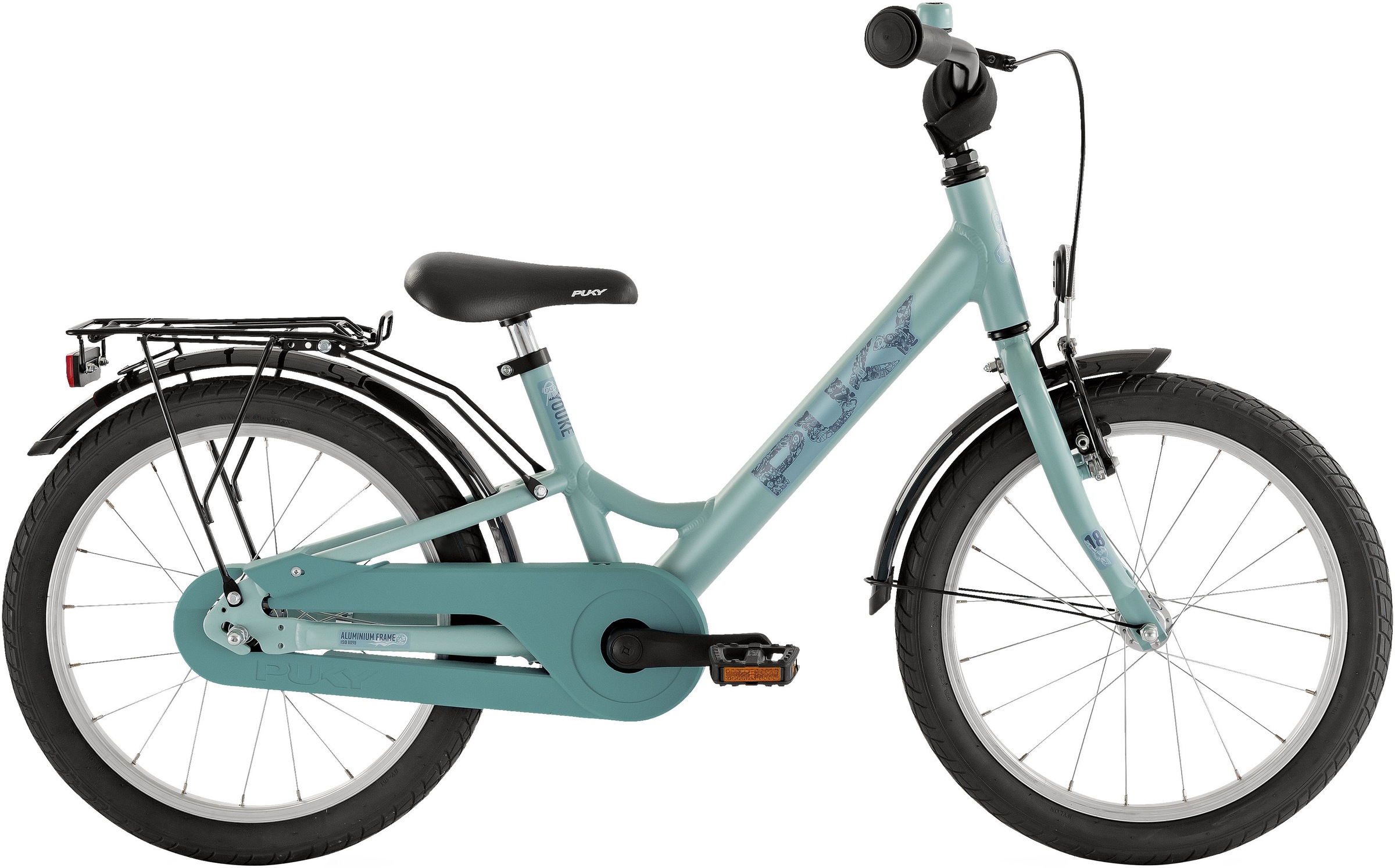 PUKY Kinderfahrrad "YOUKE 18 Alu", 27cm, grün, Fahrräder, ab 5 Jahren, 18 Zoll
