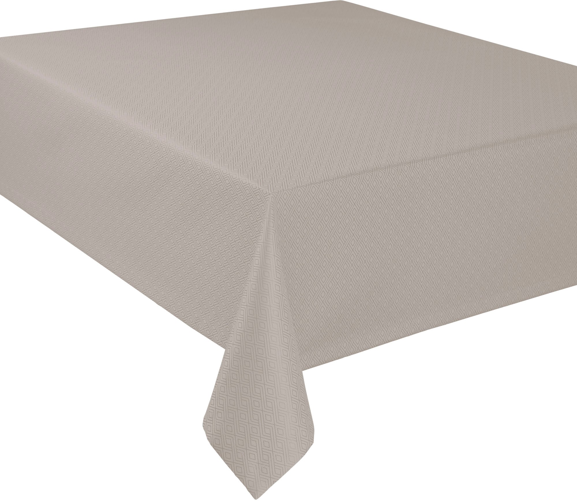 Curt Bauer Tischdecke »3947 Riga, mit Rautenmotiv, Damast-Tischwäsche«, (1 St.), aus 59% Baumwolle, 41% Polyester, merzerisiert, mit Fleckschutz