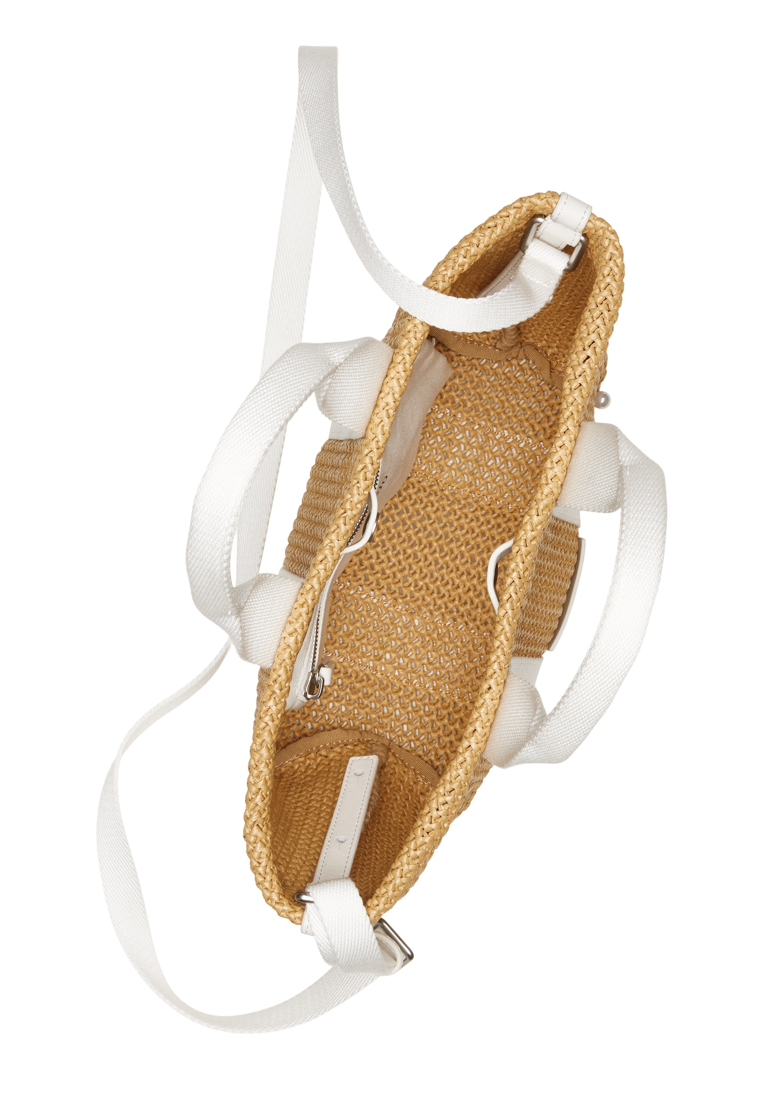 Marc O'Polo Umhängetasche »in Crochet-Raffia-Bast-Optik«