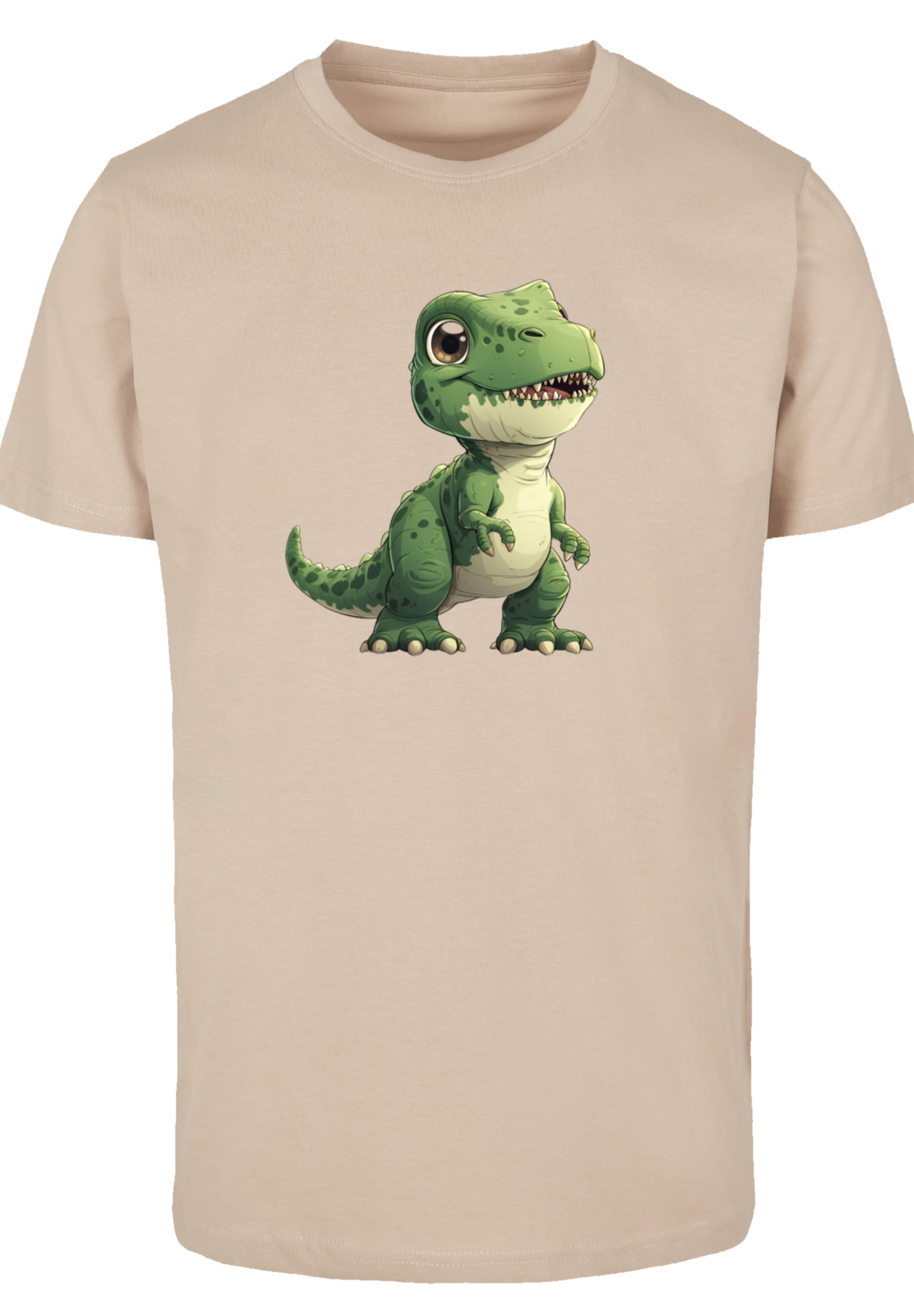 F4NT4STIC T-Shirt »Süßer grüner Dino«, Premium Qualität
