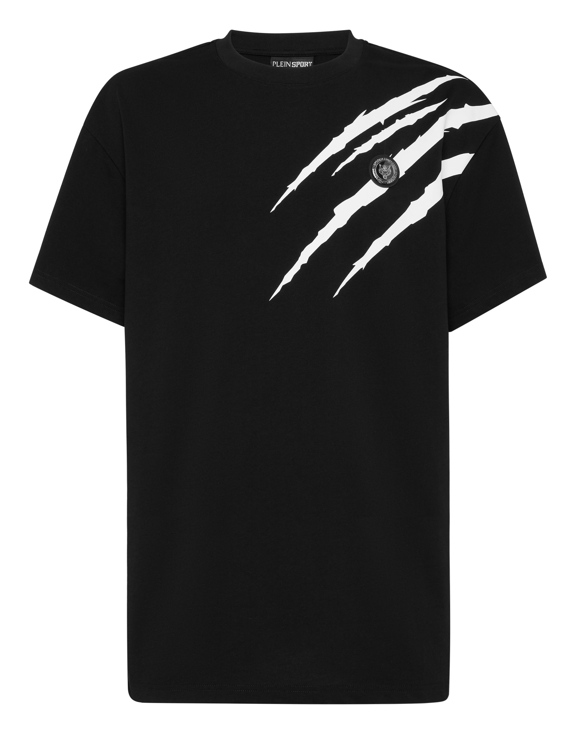 T-Shirt PLEIN SPORT "Scratch", Jungen, Gr. 3XL, 02, schwarz, Obermaterial: 100% Baumwolle, Shirts T-Shirt