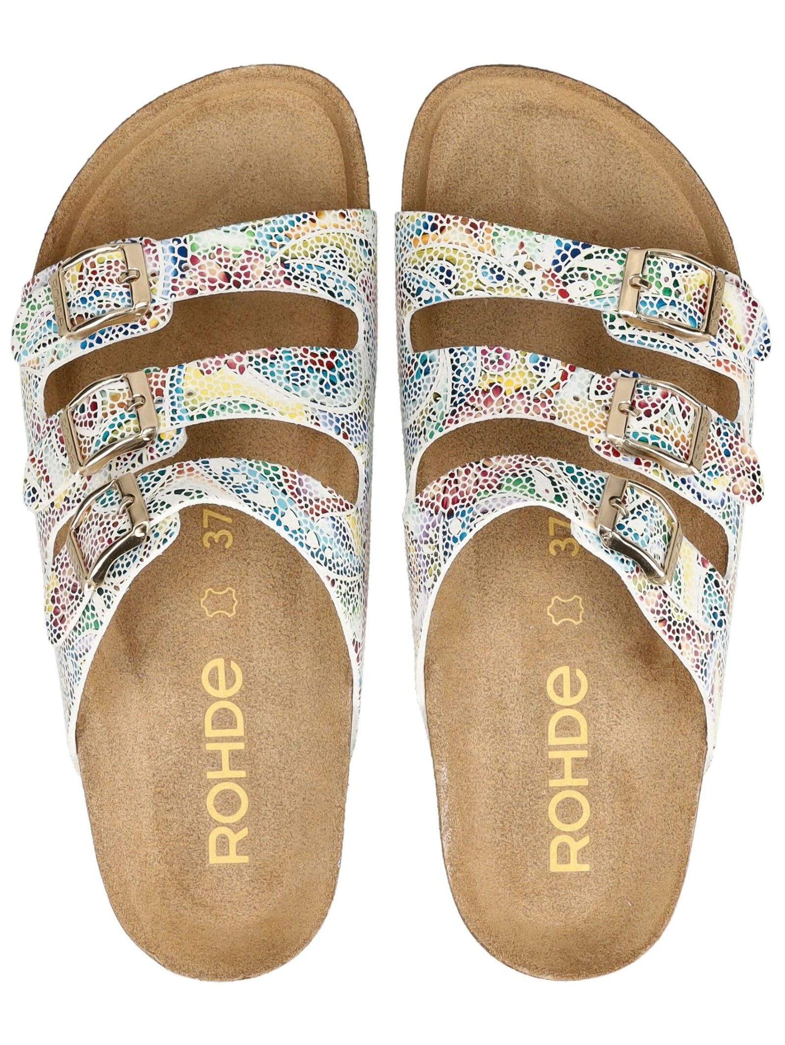 Rohde Pantolette »Rohde Pantoletten Veloursleder«