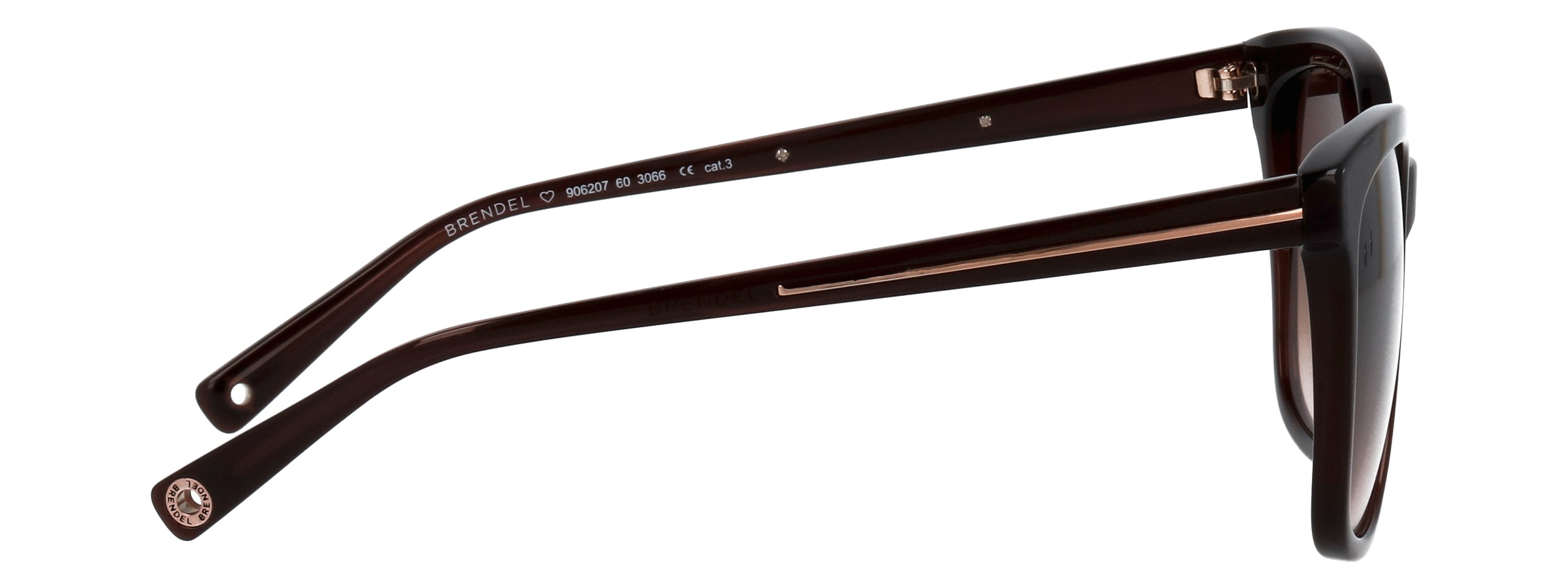 Sonnenbrille BRENDEL EYEWEAR "BRENDEL eyewear Sonnenbrille", Damen, entspanntes schokobraun, Sonnenbrillen Sonnenbrille 3