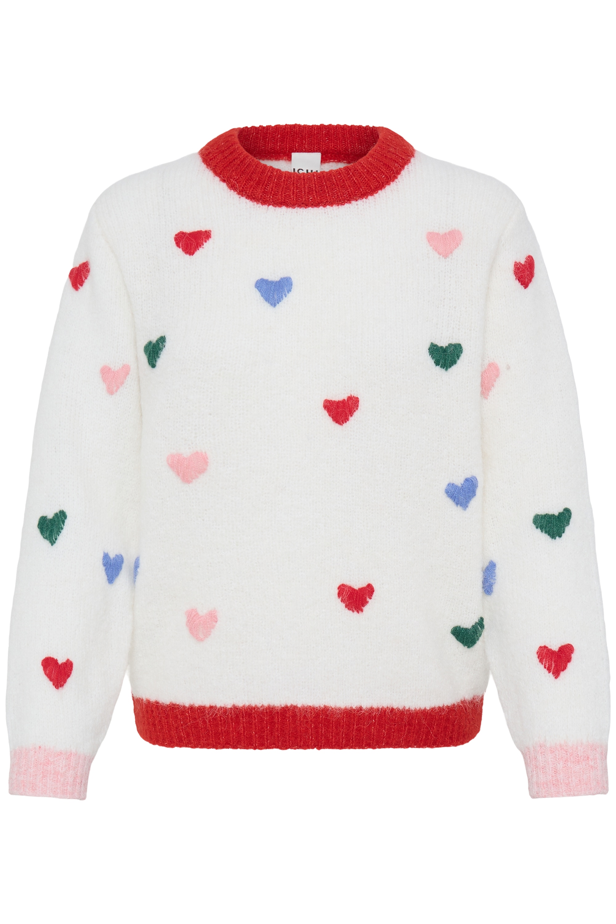 Ichi Strickpullover "Damen Langarm IHBELABLUE"