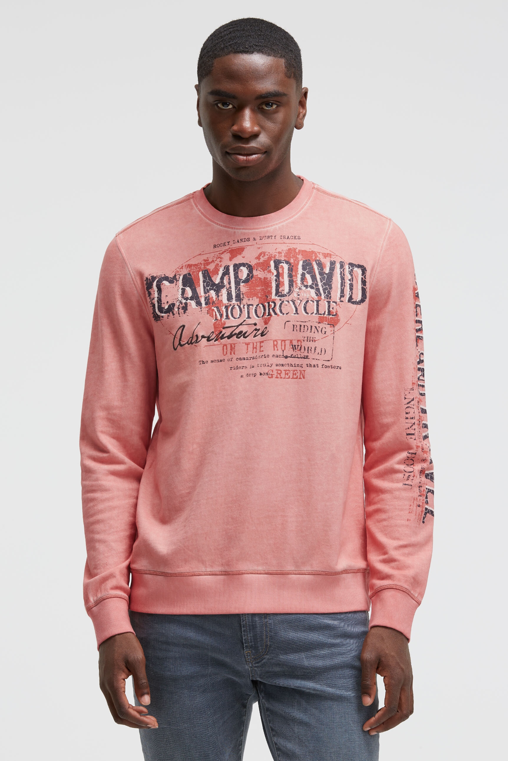 CAMP DAVID Sweater, aus Baumwolle günstig online kaufen