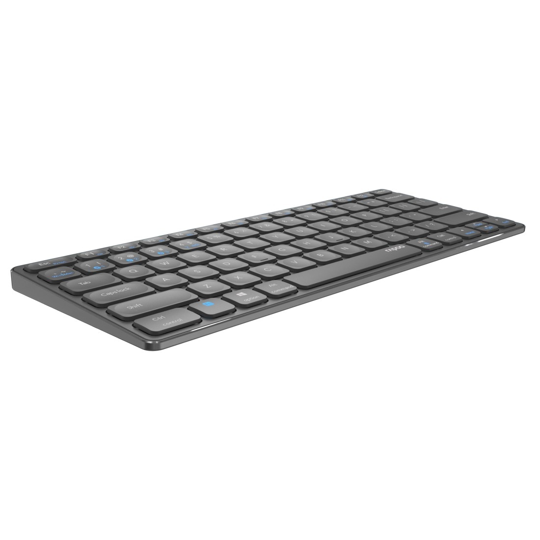 Rapoo Wireless-Tastatur »E9600M kabellose Tastatur, Bluetooth, 2.4 GHz«, (Fn-Tasten)