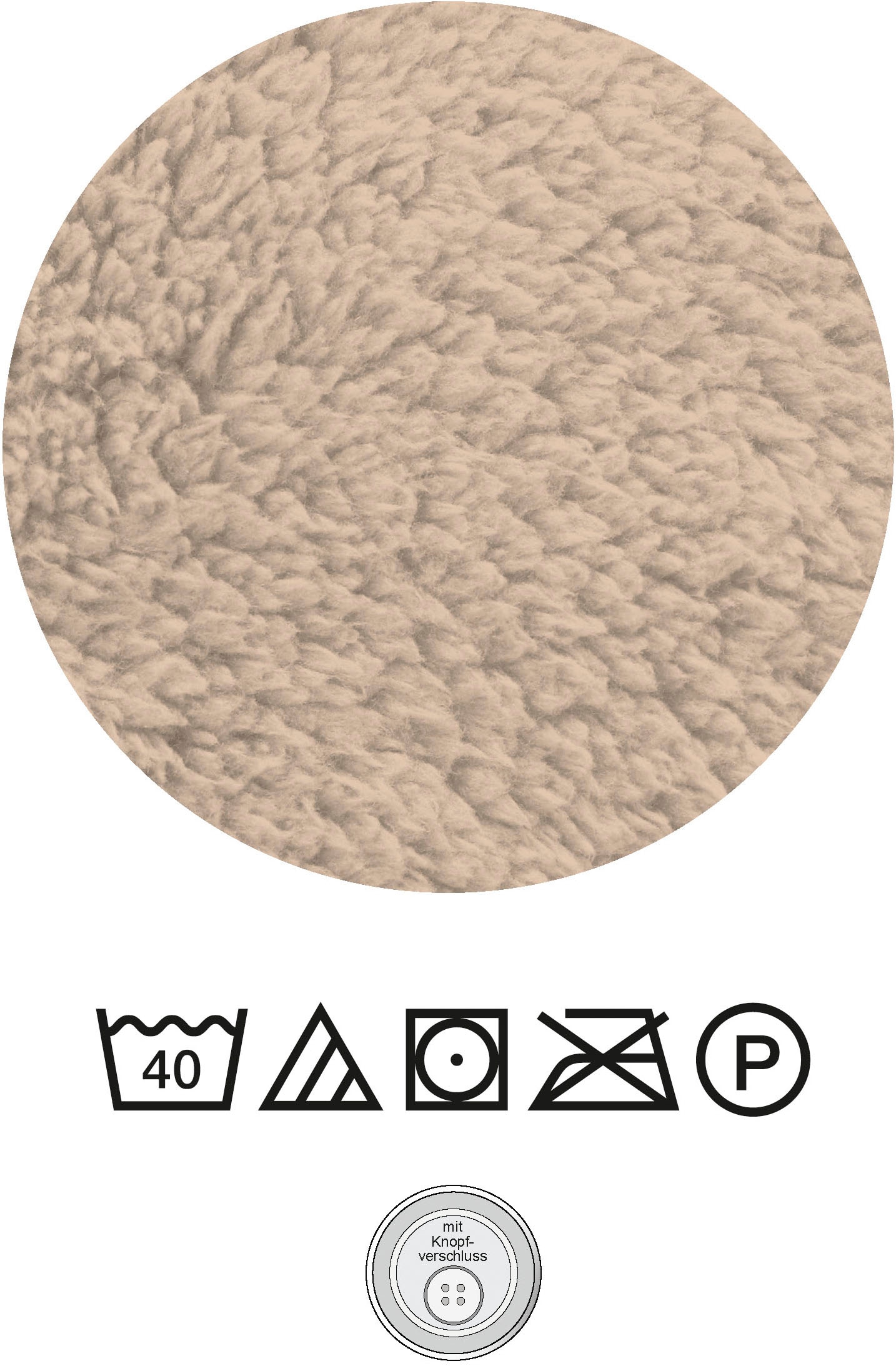 Castell - Markenbettwäsche Badeponcho »Polar Bear«, (1 St.), Sherpa Teddy Fleece Hoodie, Kuschelhoodie, Kuscheldecke, weich+wärmend