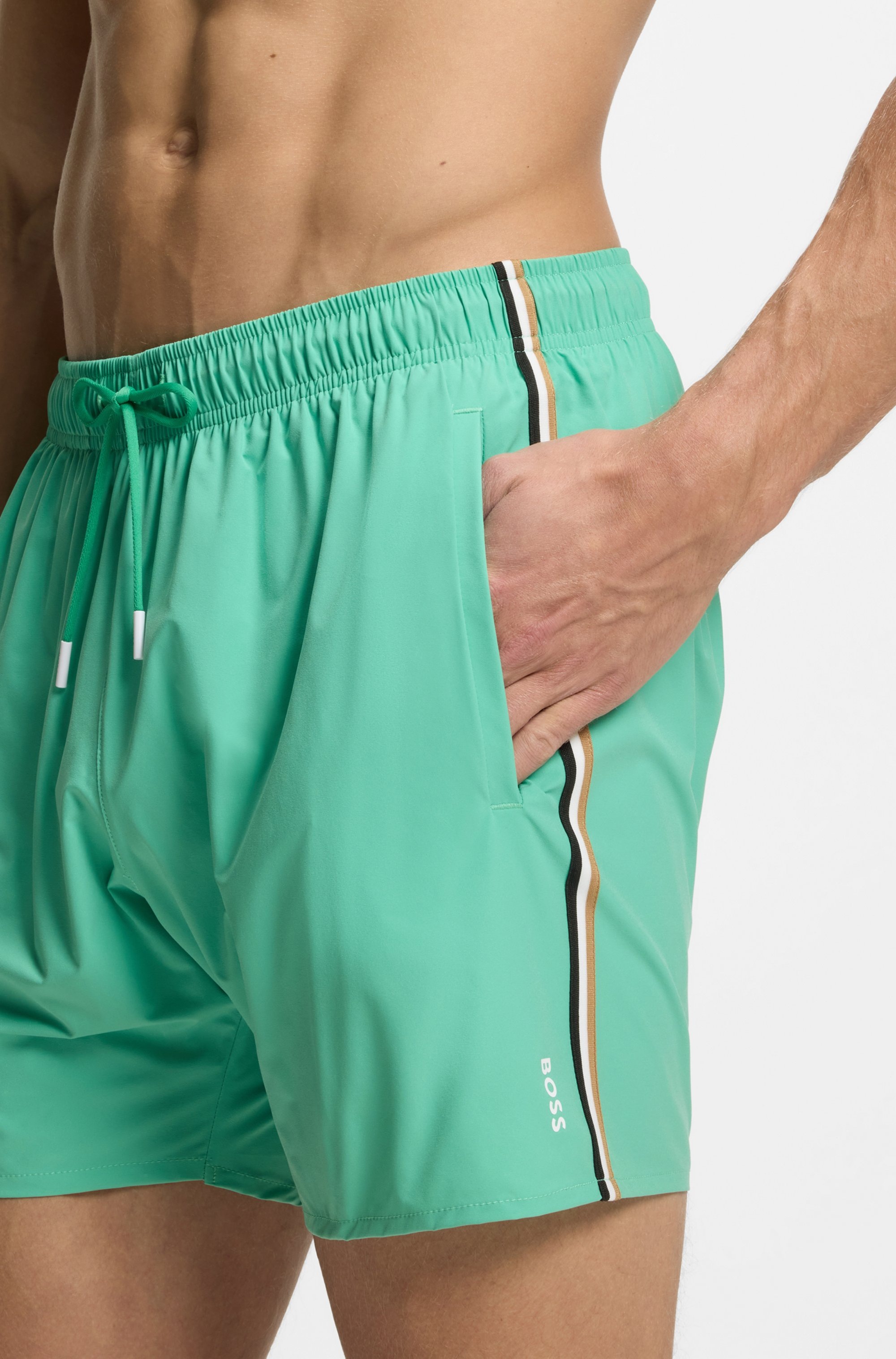 Thumbnail - BOSS Badeshorts "Iconic" mit Gesäßtasche