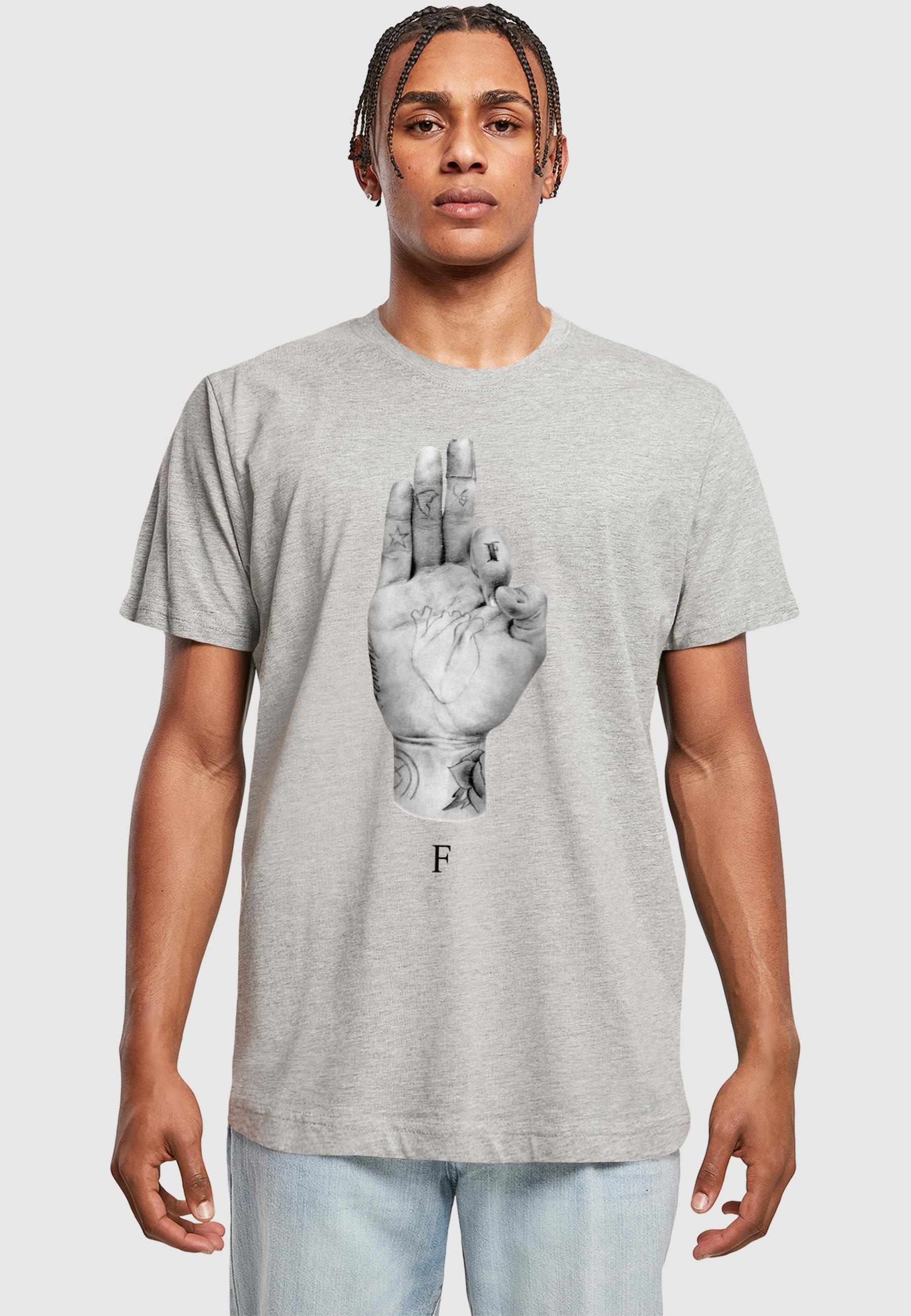 MisterTee T-Shirt »MisterTee Herren FMS Sign Tee«, (1 tlg.)