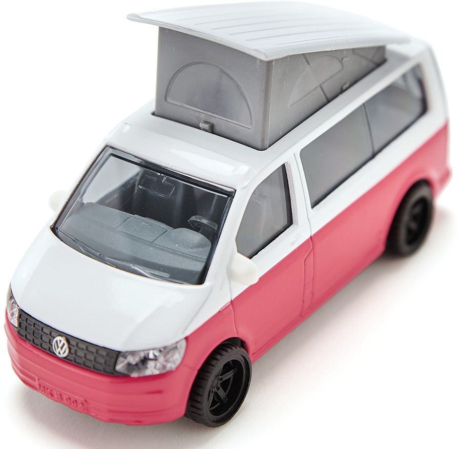 Siku Spielzeug-Bus »SIKU Super, VW T6 California mit beweglichem Dach und. Zubehör (1922)«
