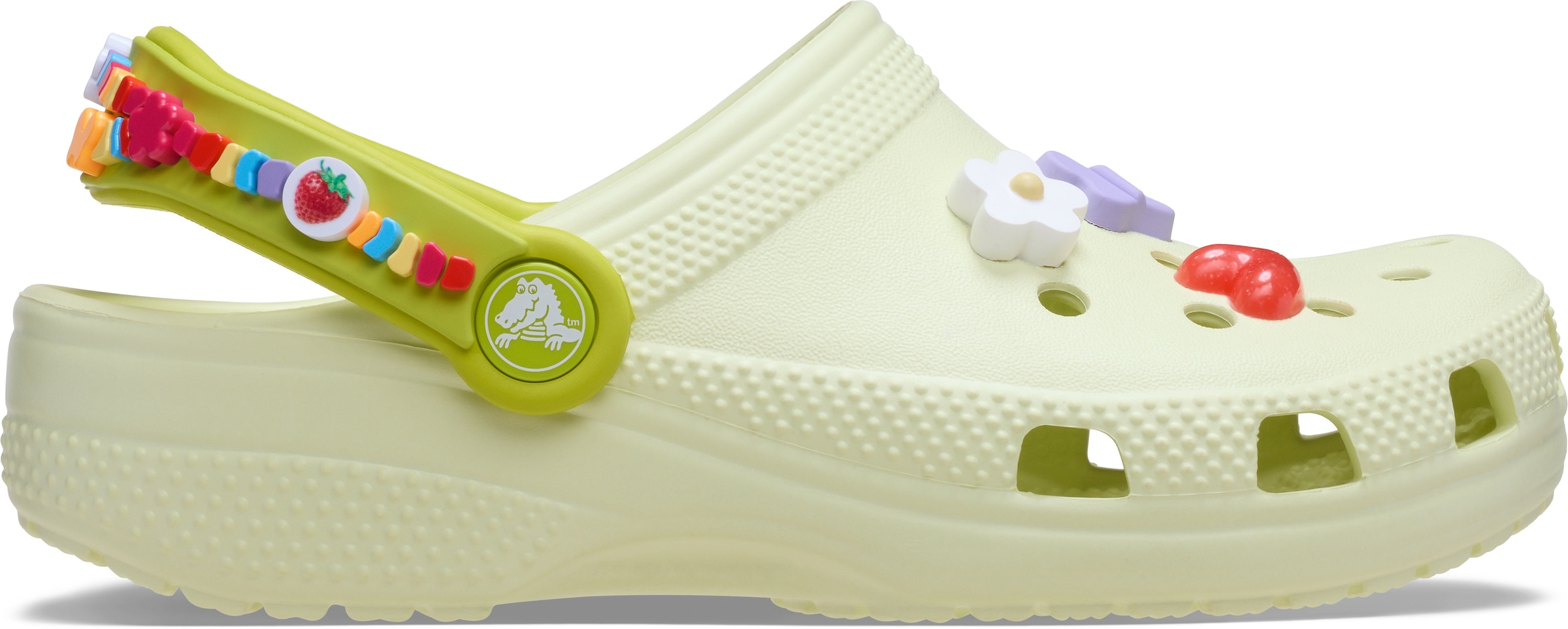 Crocs Clog »Classic Friendship Bracelet«, Hausschuhe, Sandale, Badeschuh mit Lüftungsöffnungen