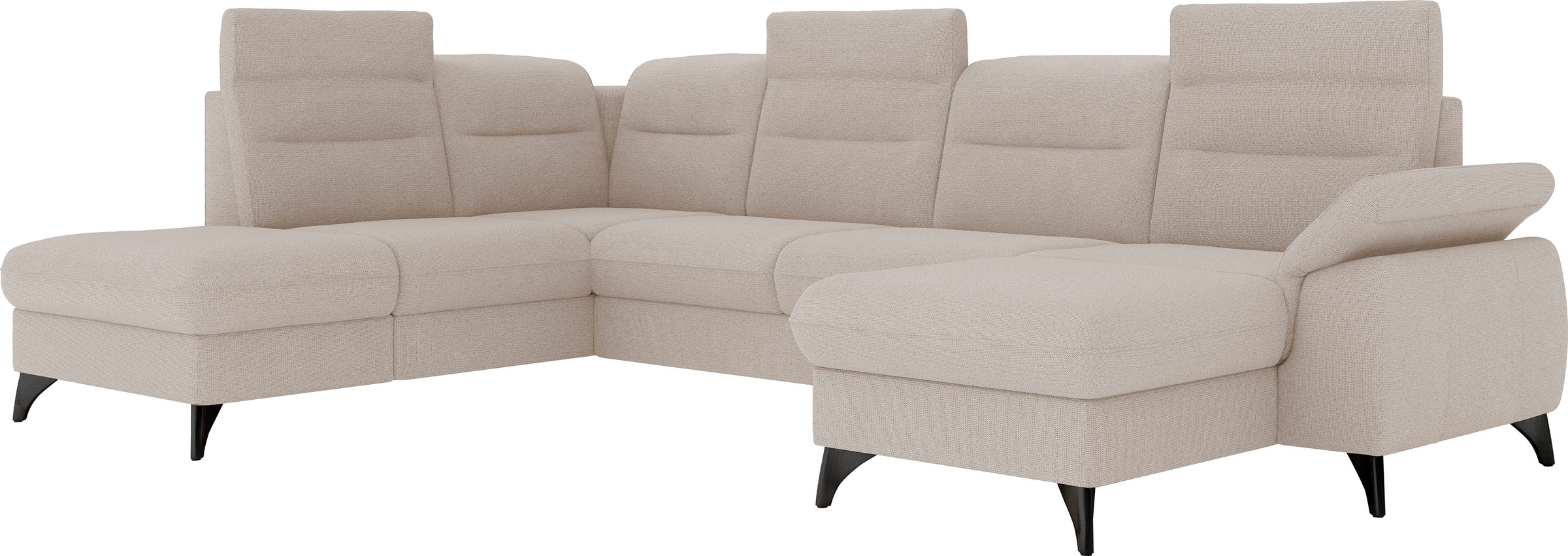 Thumbnail - sit&more "Astoria U-Form" wahlweise mit motorischer Relaxfunktion