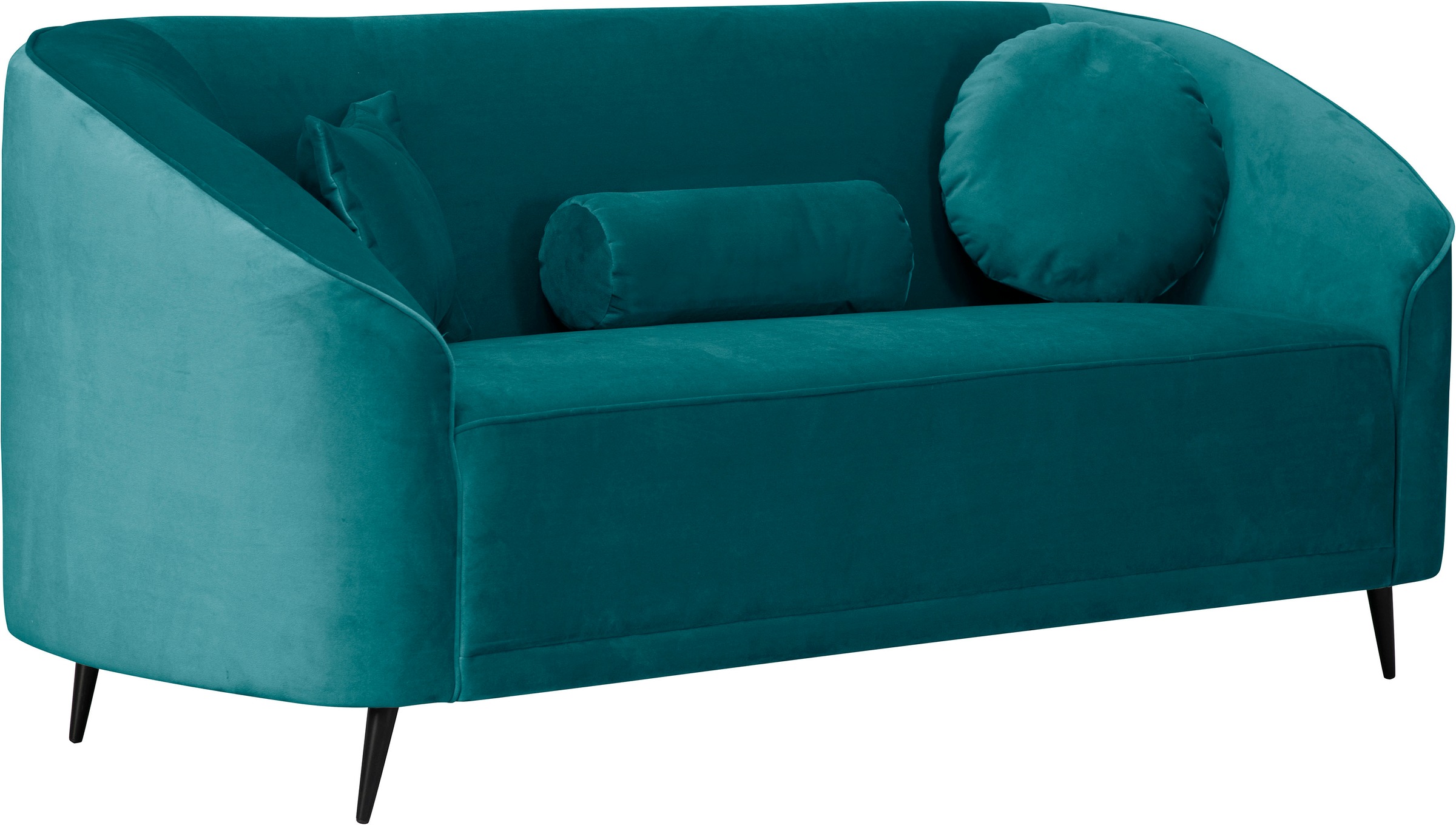 Home affaire 2-Sitzer "Ashly" in 3 Bezugsvarianten, Bouclé, Samtoptik und S günstig online kaufen