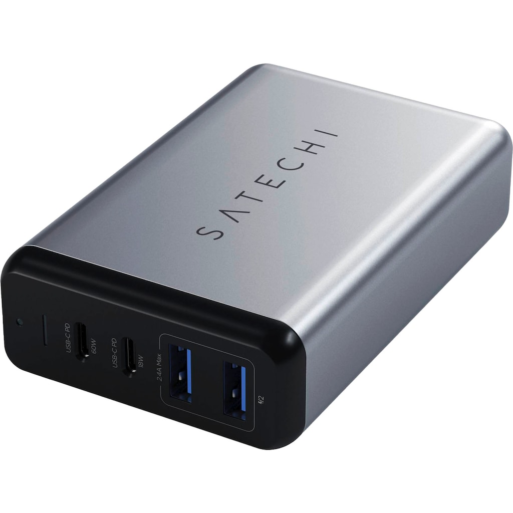 Satechi USB-Ladegerät »75W Dual Type-C PD Travel Charger«, (1 St.)