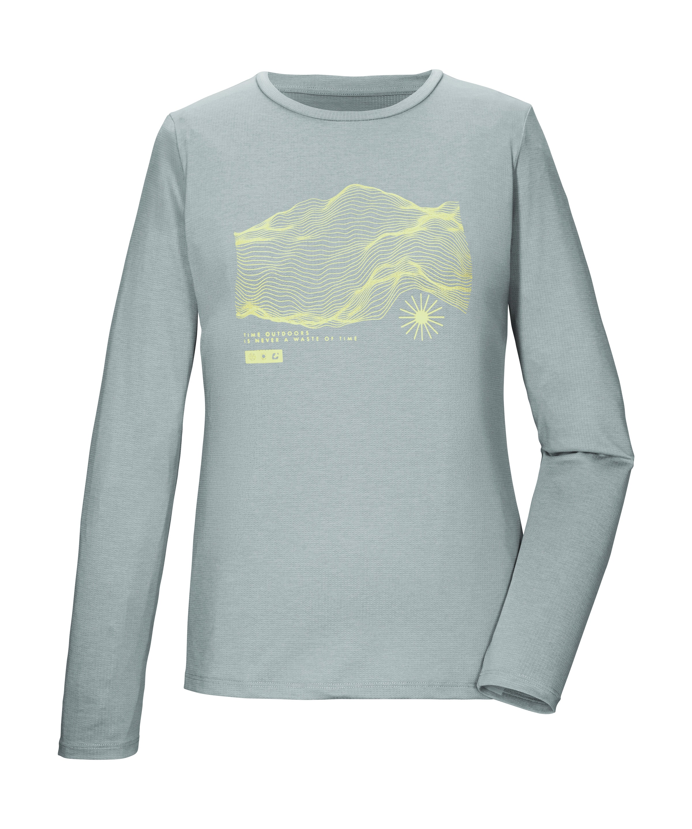 Killtec Langarmshirt "KOS 179 WMN LS SHRT" Weiches, strapazierfähiges, atmungsaktives Langarmshirt
