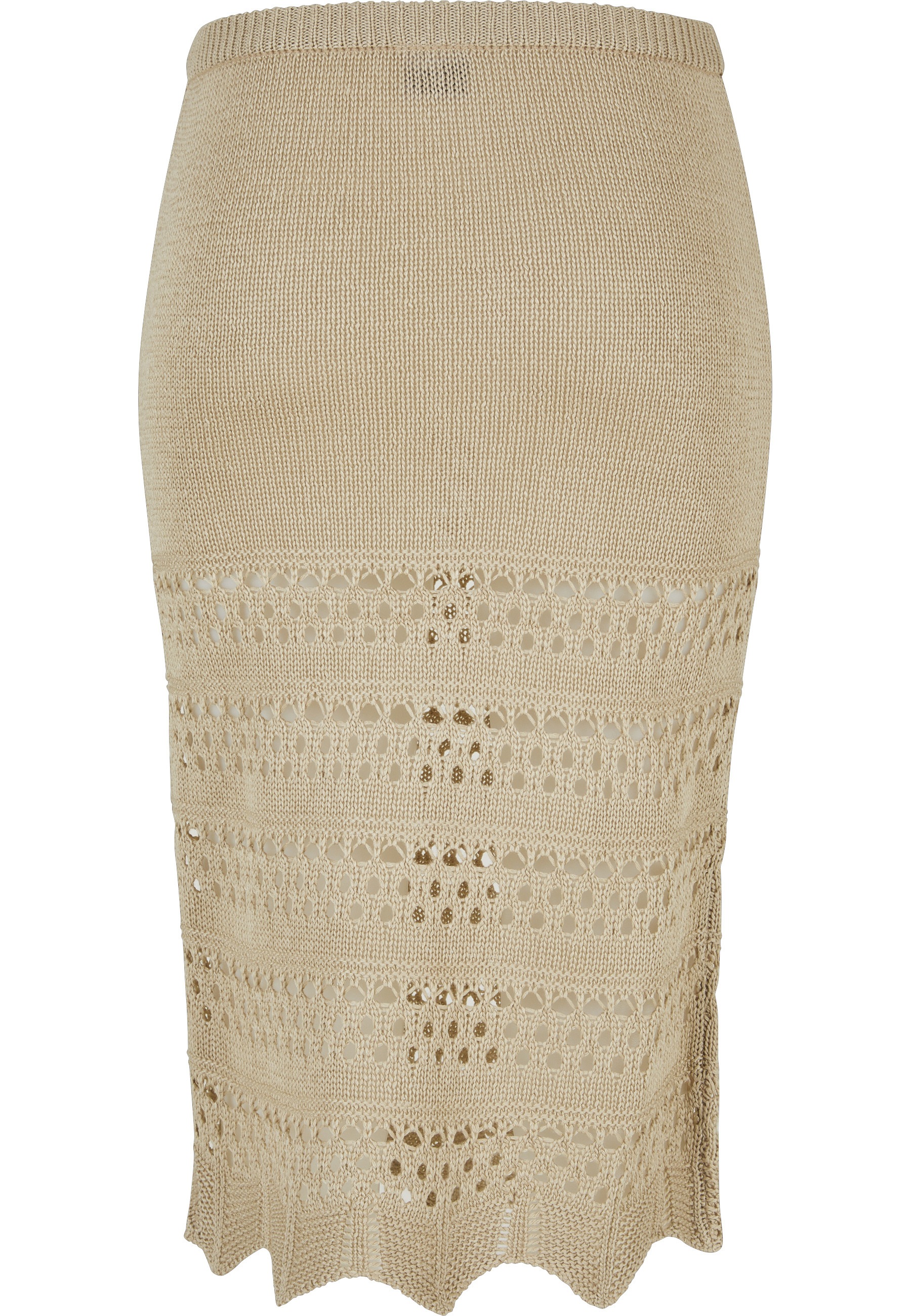 URBAN CLASSICS Sommerrock "Urban Classics Damen Ladies 3/4 Crochet Knit Ski günstig online kaufen