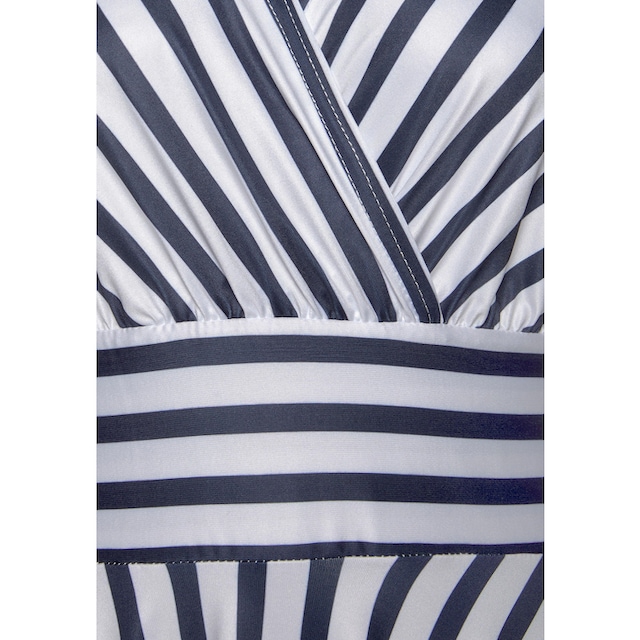 LASCANA Sommerkleid, mit Streifenprint online bestellen | BAUR