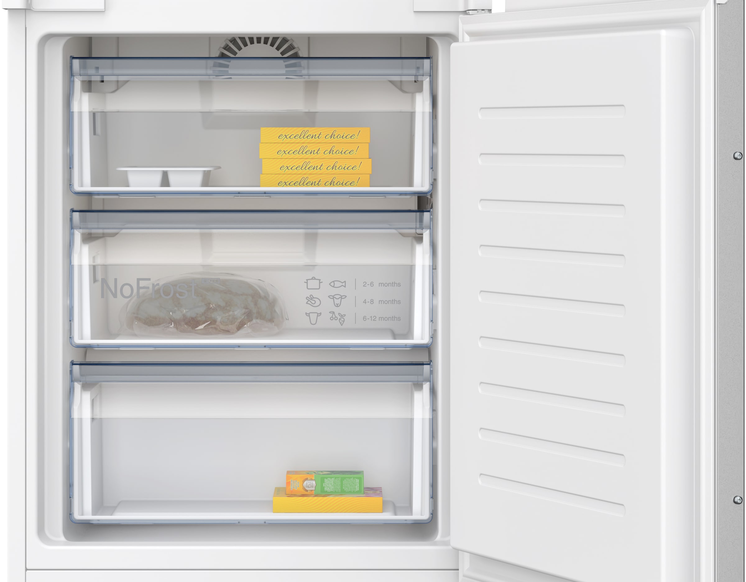 NEFF Einbaukühlgefrierkombination »KI7961SE0«, mit No Frost