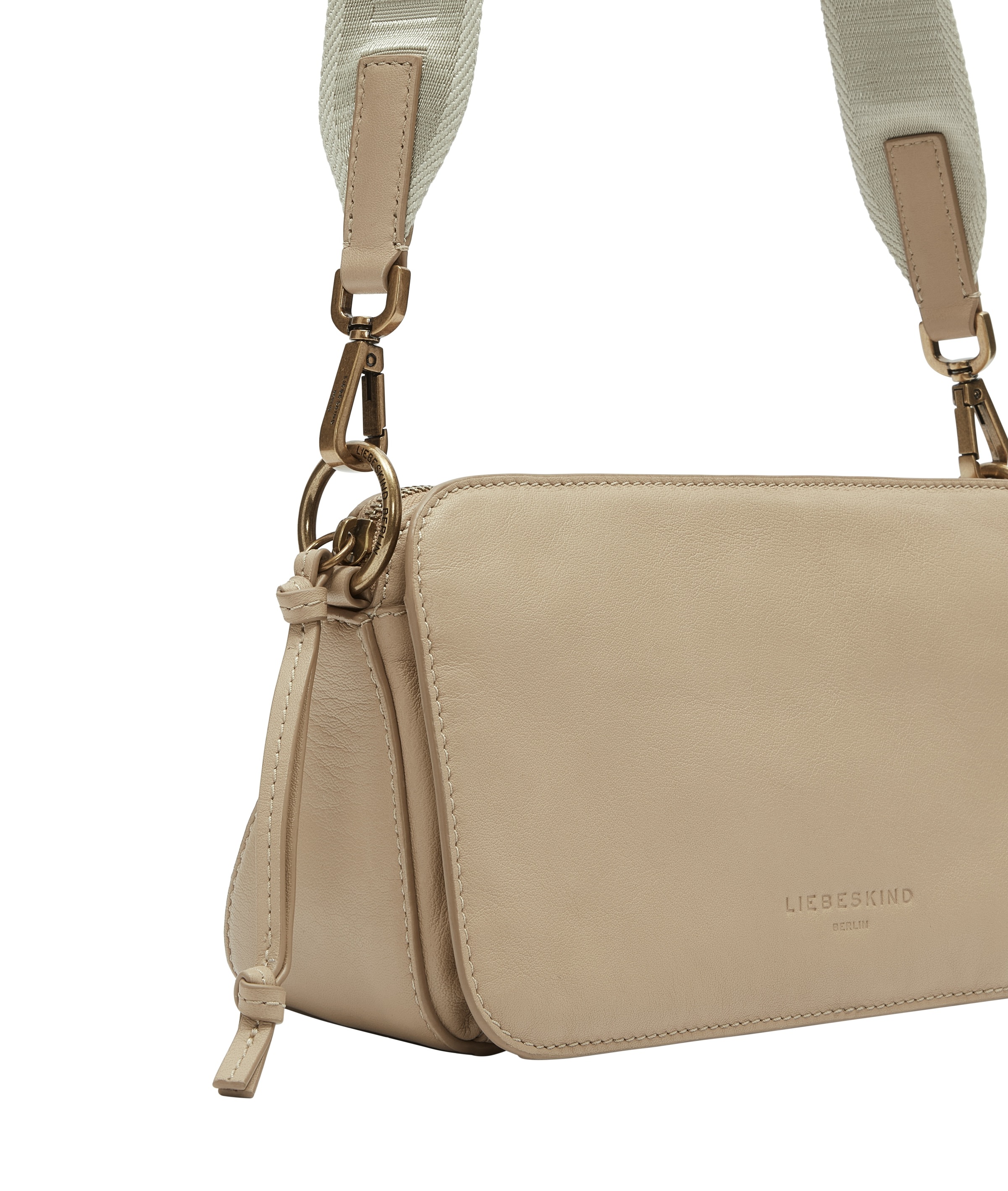 Liebeskind Berlin Umhängetasche »Crossbody CARRY OVER SHEEP NATURAL«