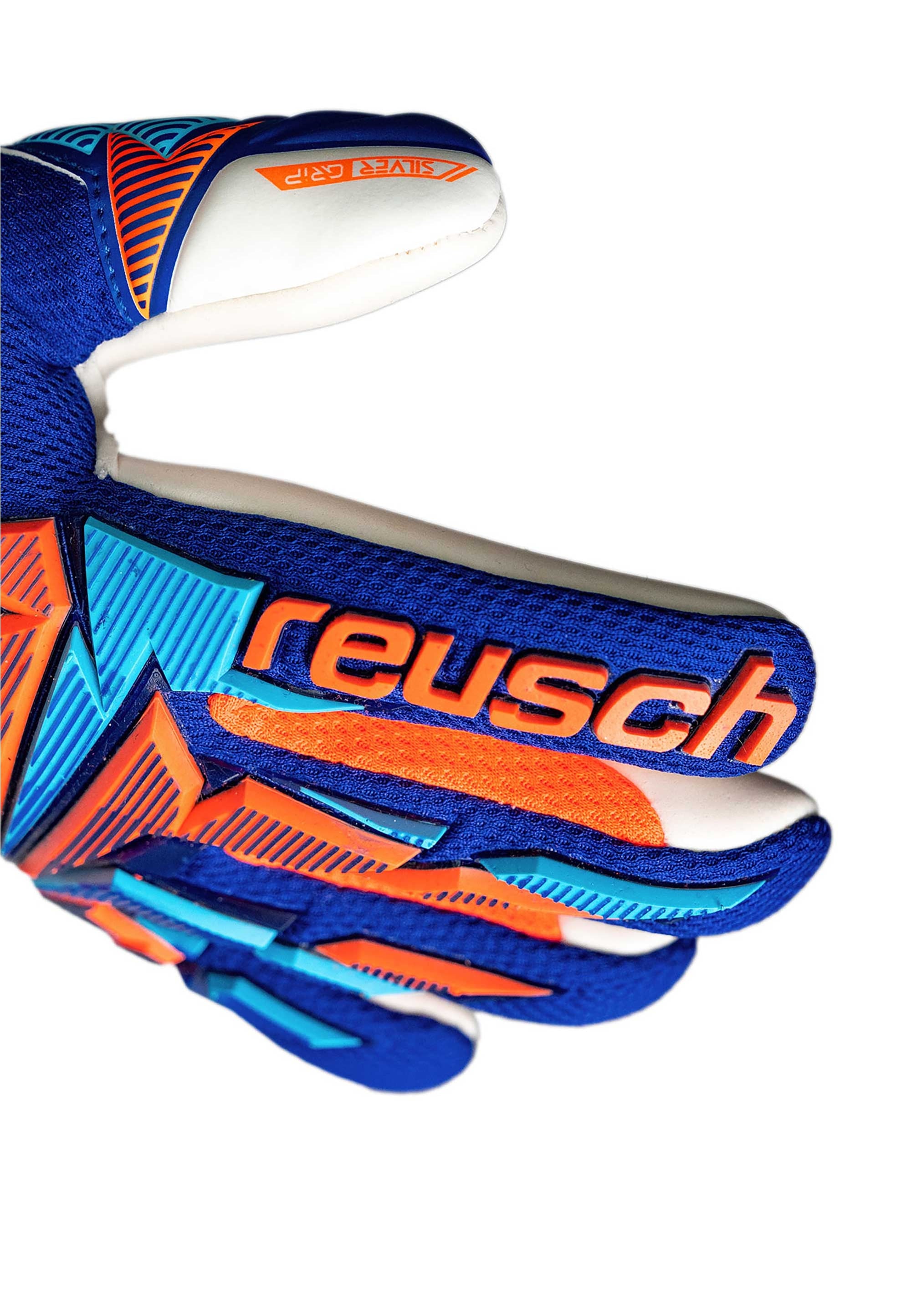 Reusch Torwarthandschuhe »Attrakt Freegel Advance Junior« mit atmungsaktiven Mesh-Einsätzen