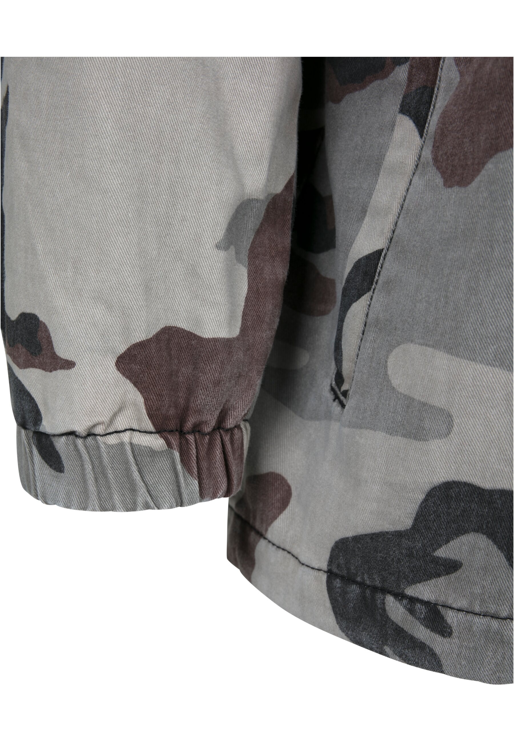 URBAN CLASSICS Allwetterjacke »Urban Classics Herren Camo Cotton Coach Jacket«, (1 St.), ohne Kapuze
