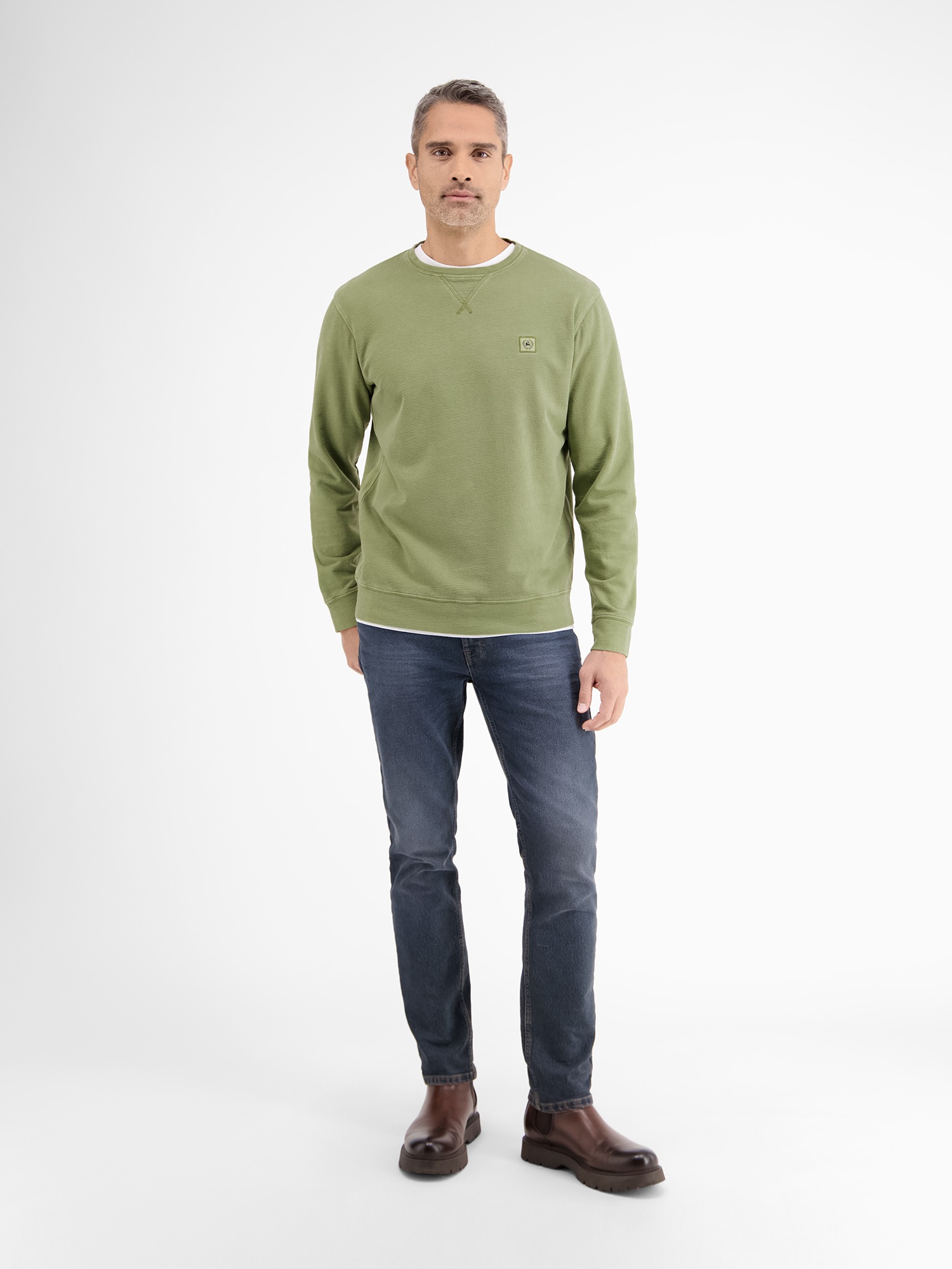 LERROS Sweatshirt »LERROS Urbaner Sweatshirtstyle, weiche Haptik«