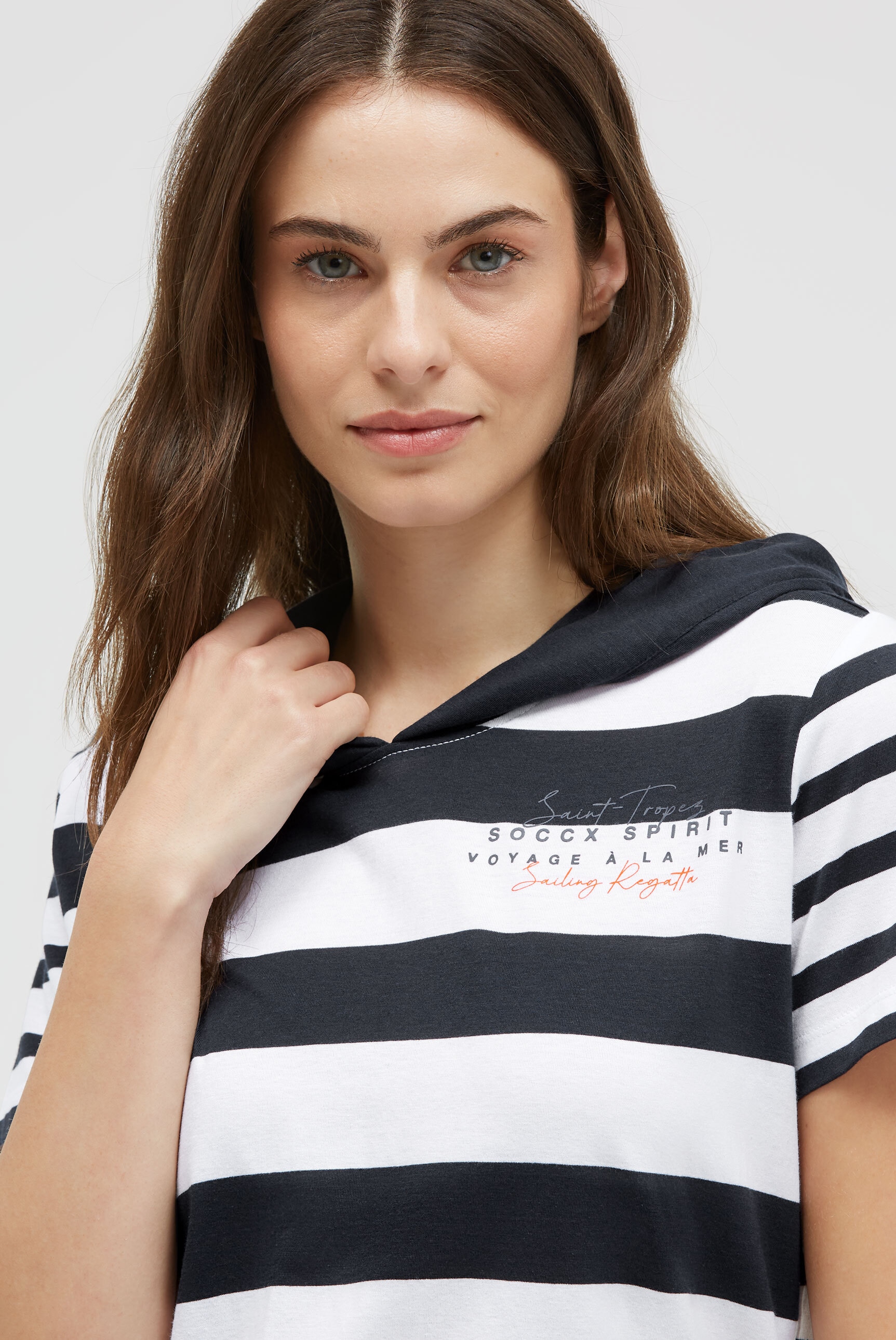 SOCCX Rundhalsshirt aus Baumwolle