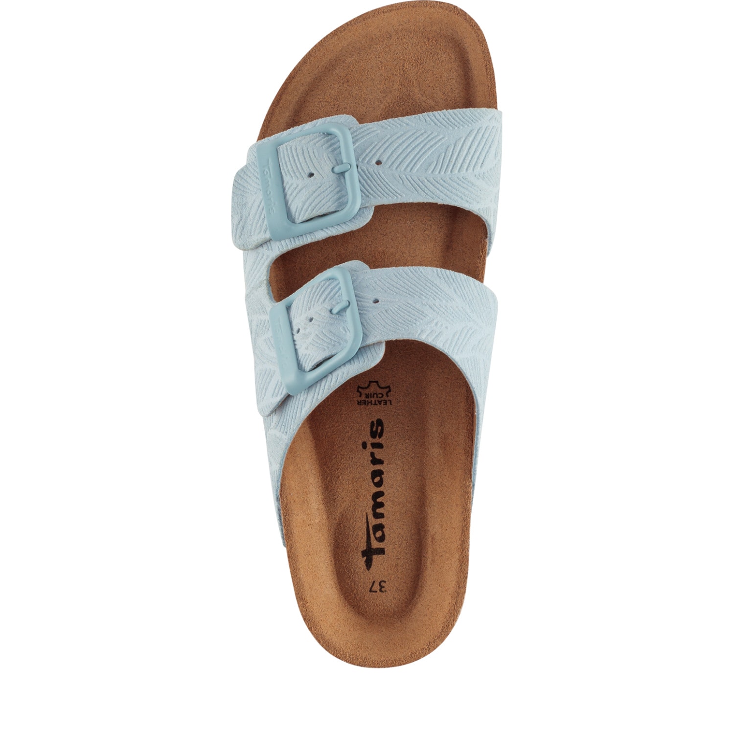 Tamaris Pantolette  Sommerschuh, Hausschuh, Schlupfschuh mit floraler Prägung