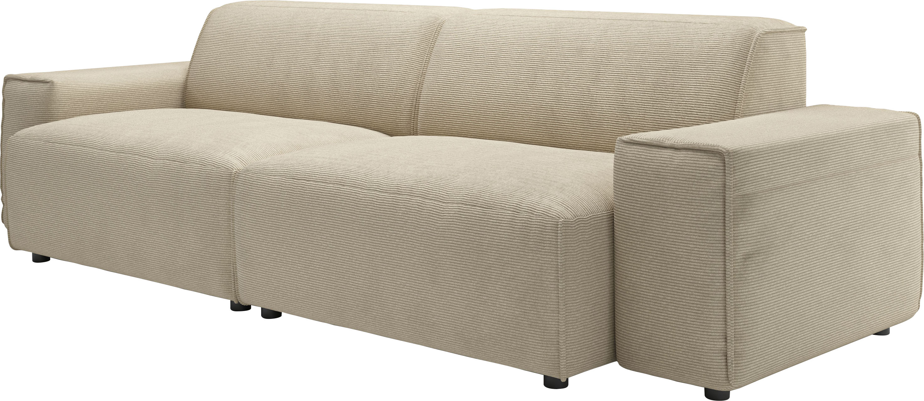 Thumbnail - andas Big-Sofa "Glimminge auch in Breitcord, Feincord + Easy care-Bezug," besondere Kedernähte Zierkissen