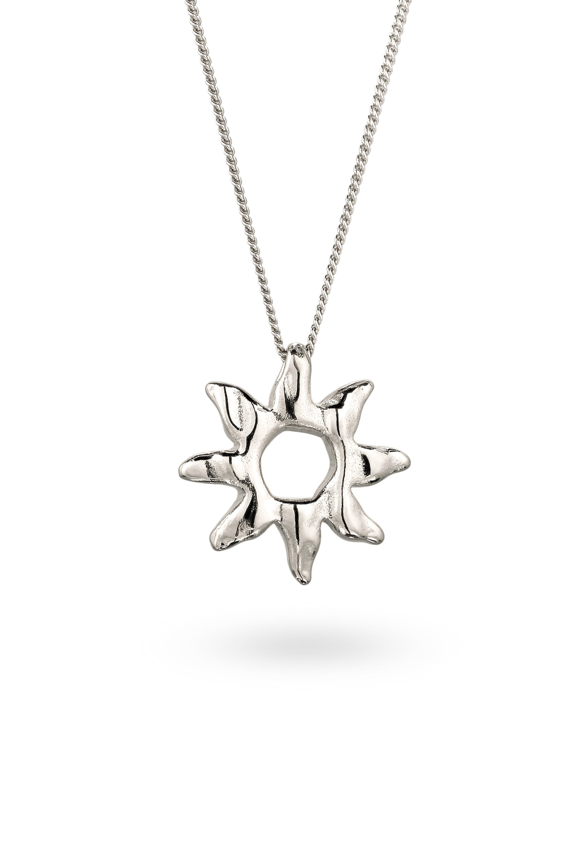 Elli Kette mit Anhänger »Halskette Anhänger Sonne 925 Sterling Silber«